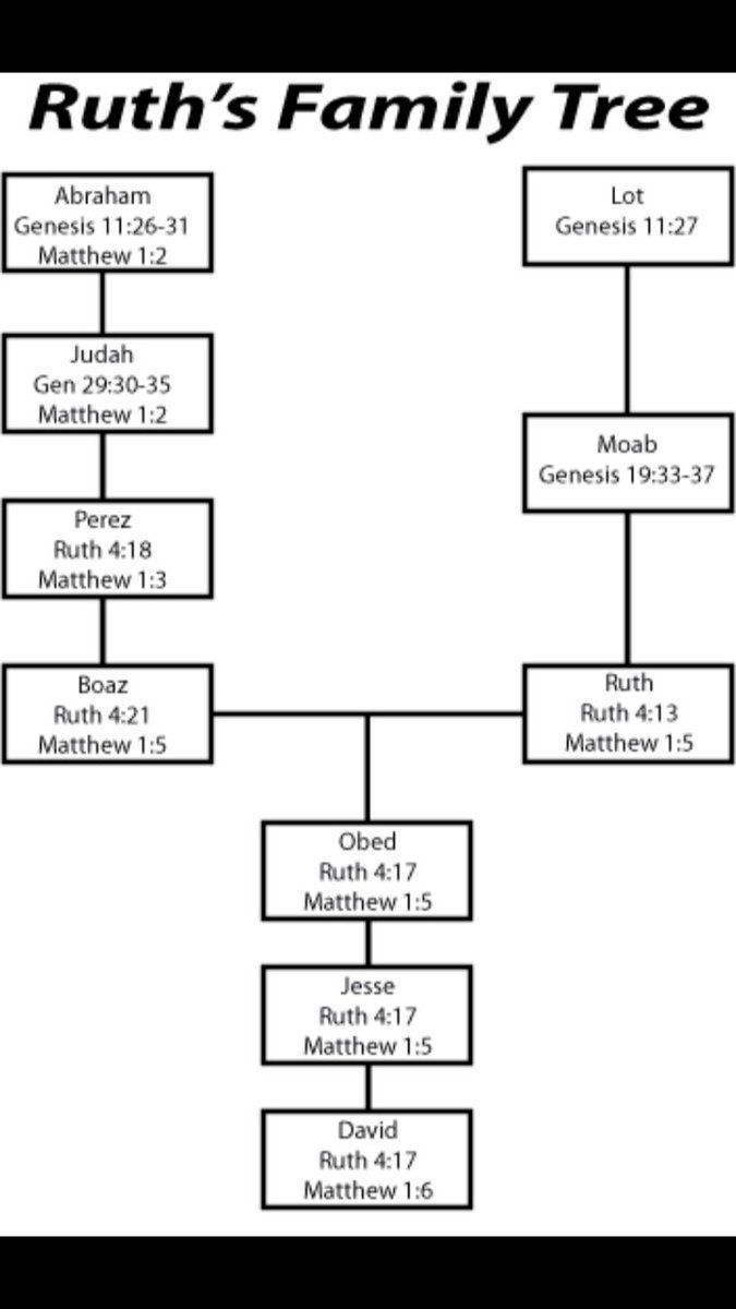 Biblical tips - RUTH 'S FAMILY TREE 🌲 | Facebook