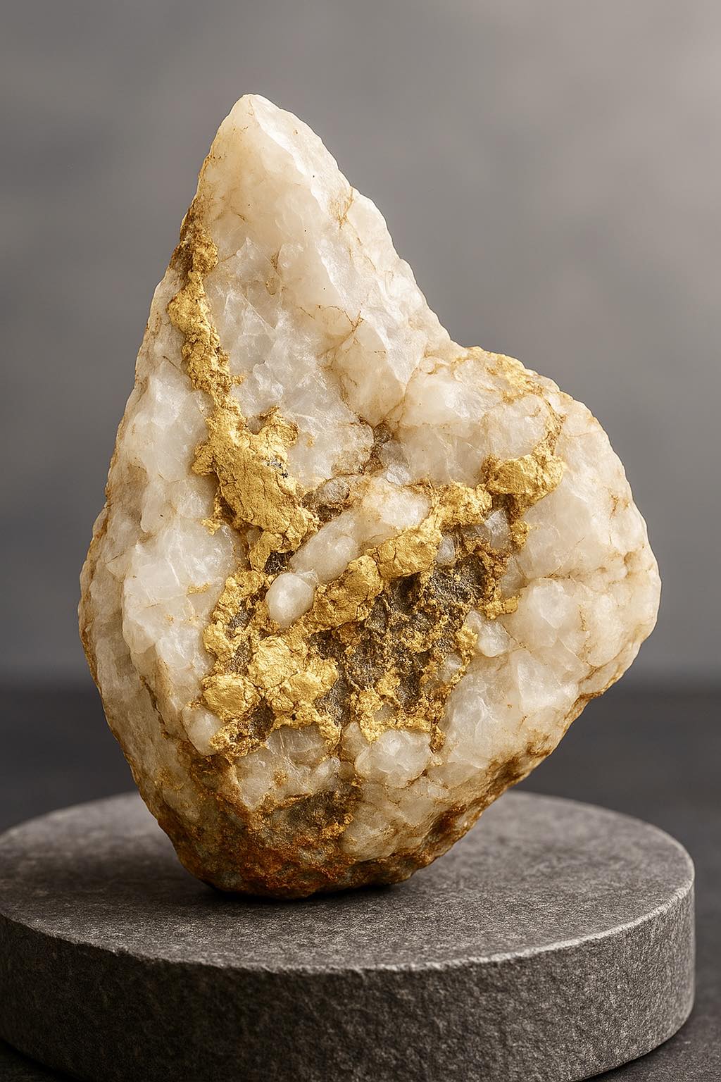 Tuah - Woww Incredible Find‼️ This white quartz wrapped with pure gold ...