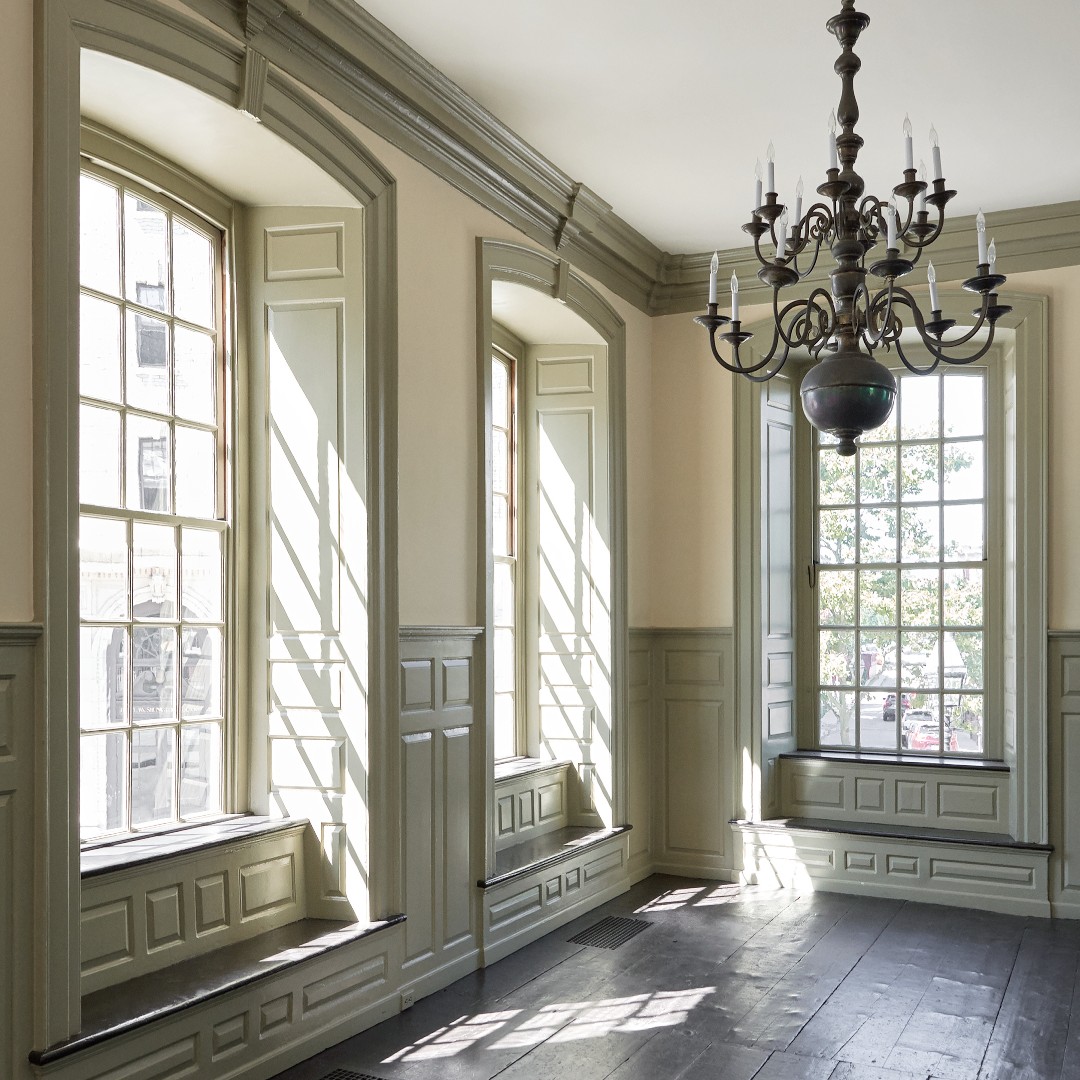 Newport - Step into the Colony House, and you'll notice deep-set ...