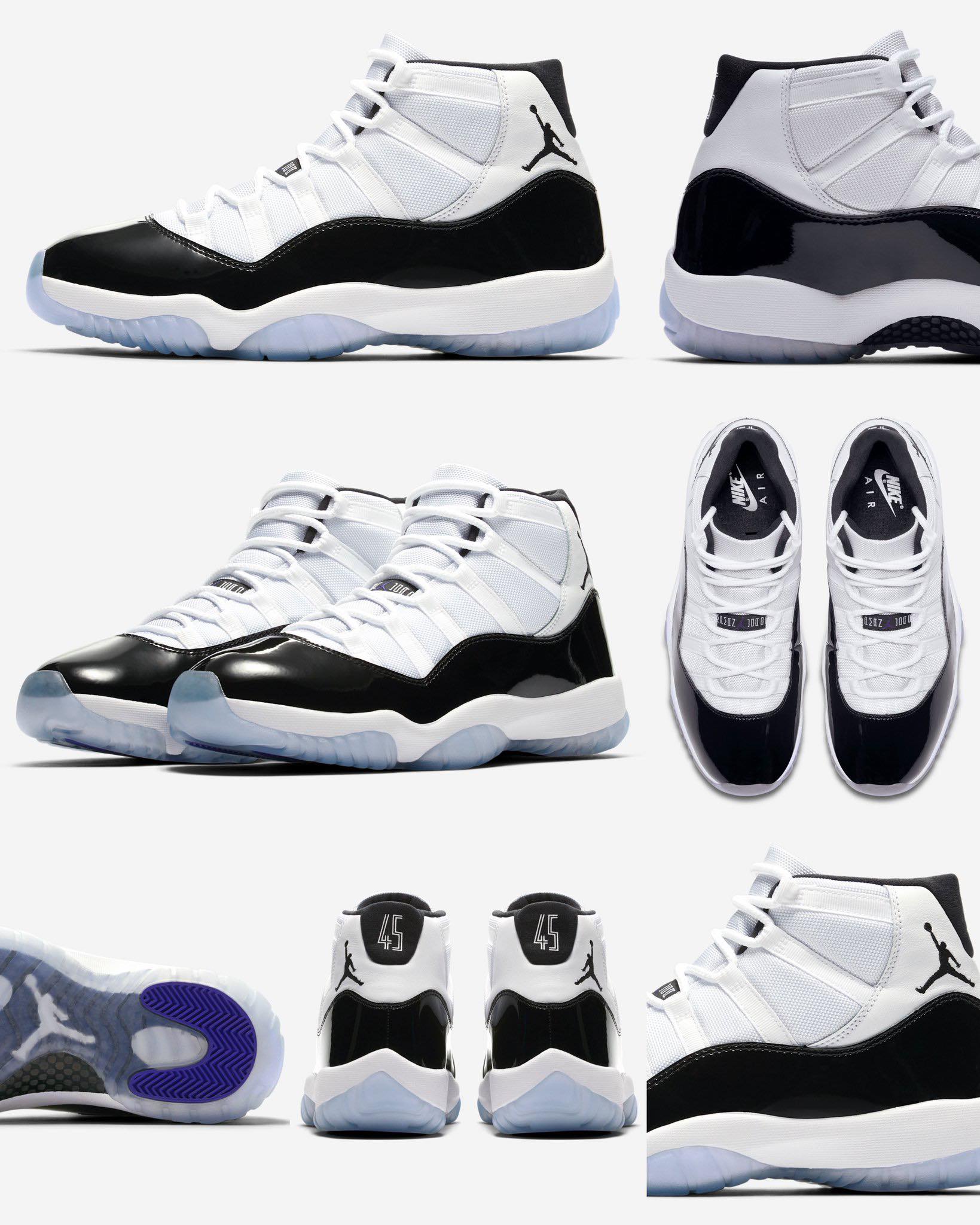 7 years ago today, the Air Jordan 11 “Concord” released