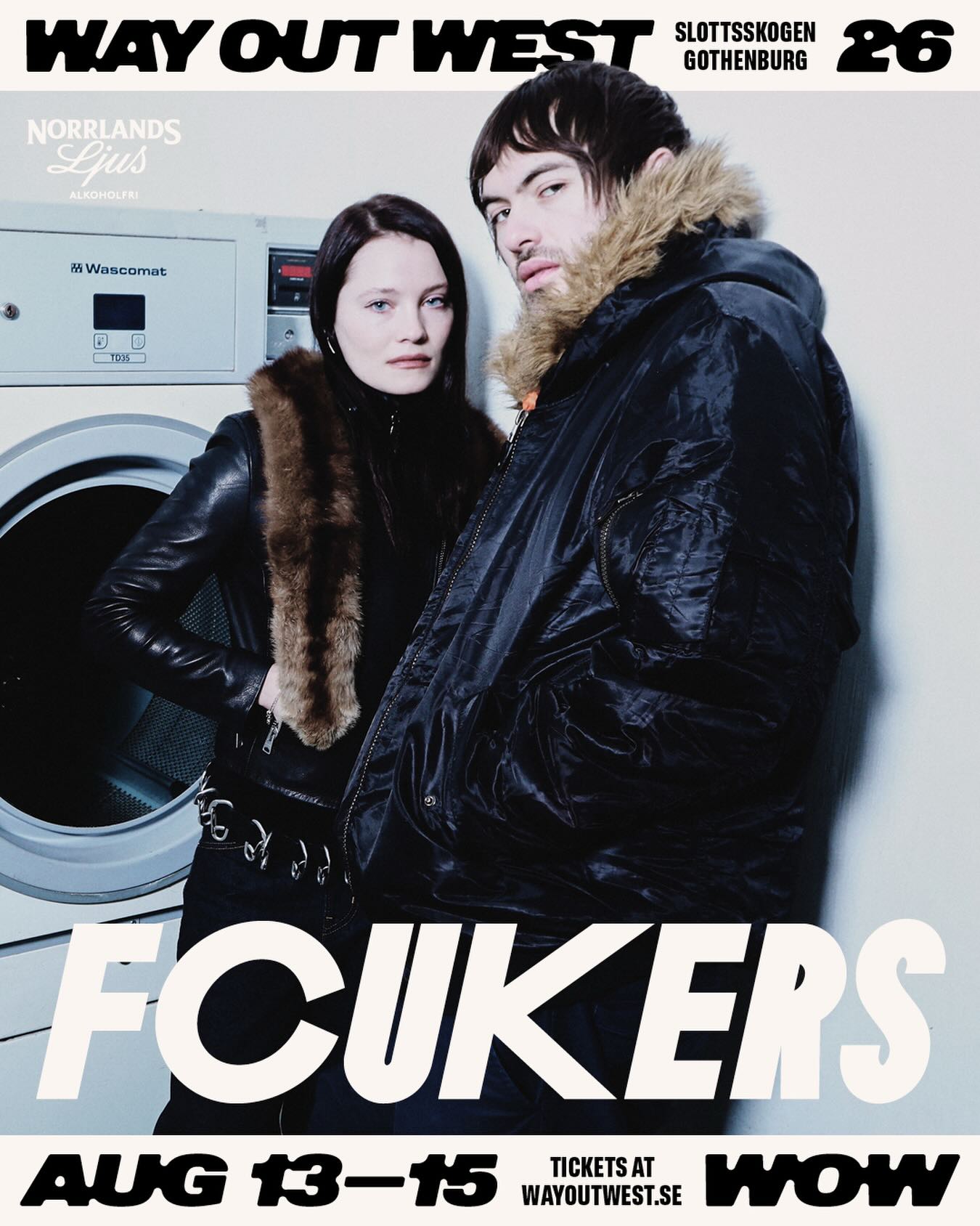 FCUKERS [US] CONFIRMED FOR WAY OUT WEST Few acts feel as 