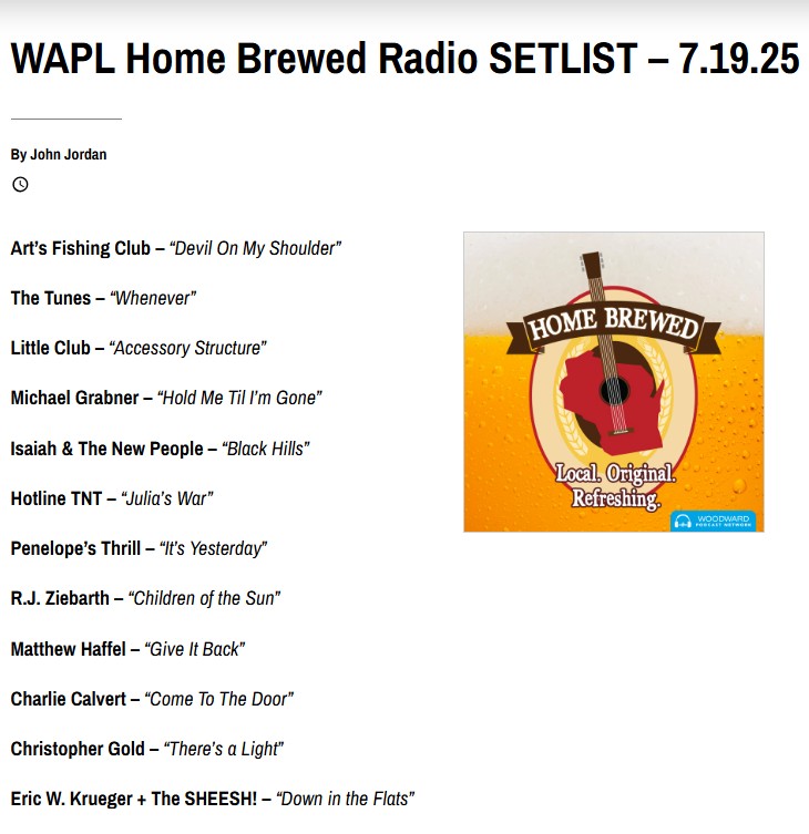 105.7 WAPL Home Brewed | Appleton WI