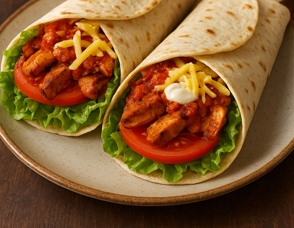 Orange - 🌯🇿🇦 Friday Night Wraps Ingredients (makes 2 wraps): 2 large ...