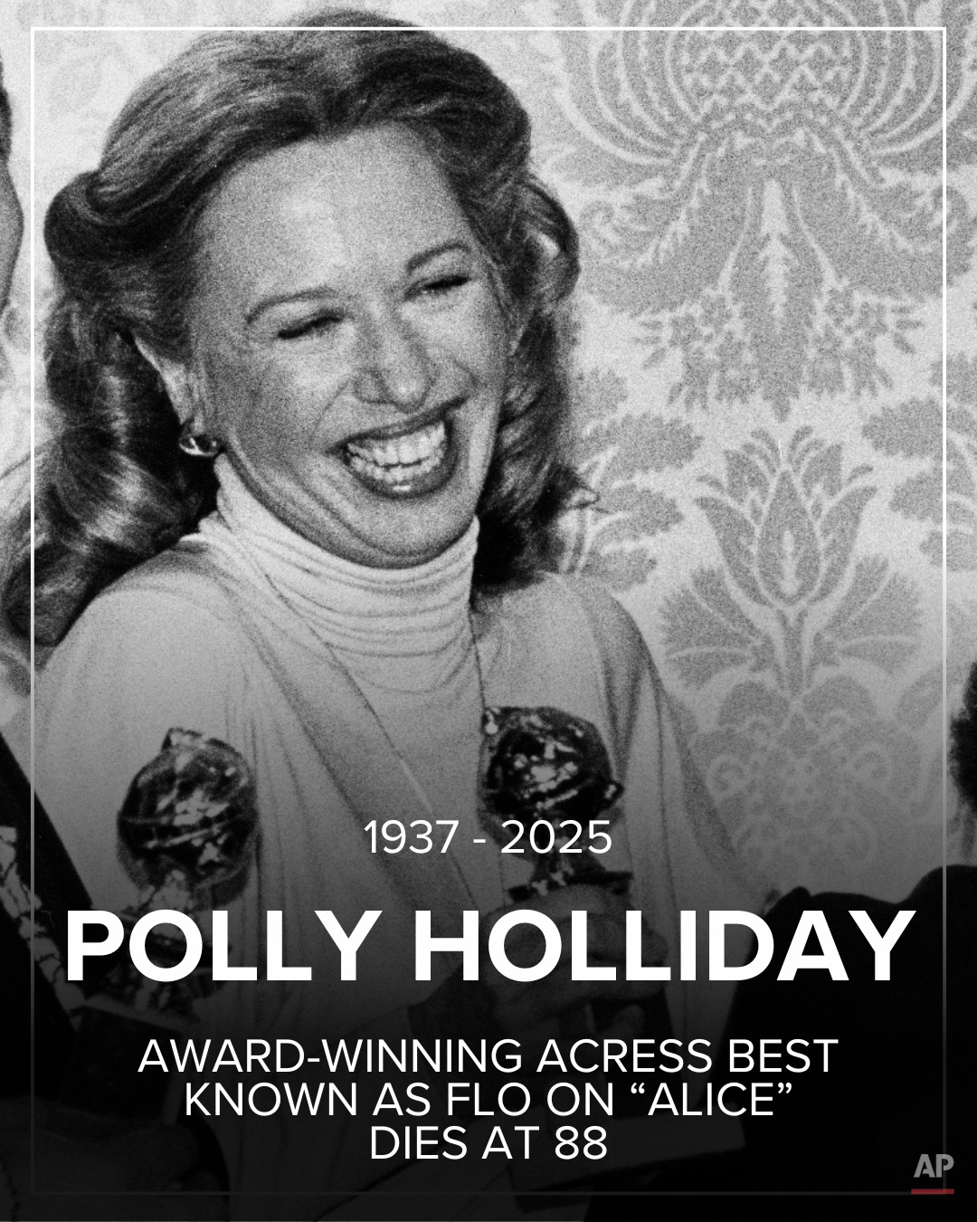 WPMT - Rest in peace Polly Holliday - the Tony Award-nominated screen ...