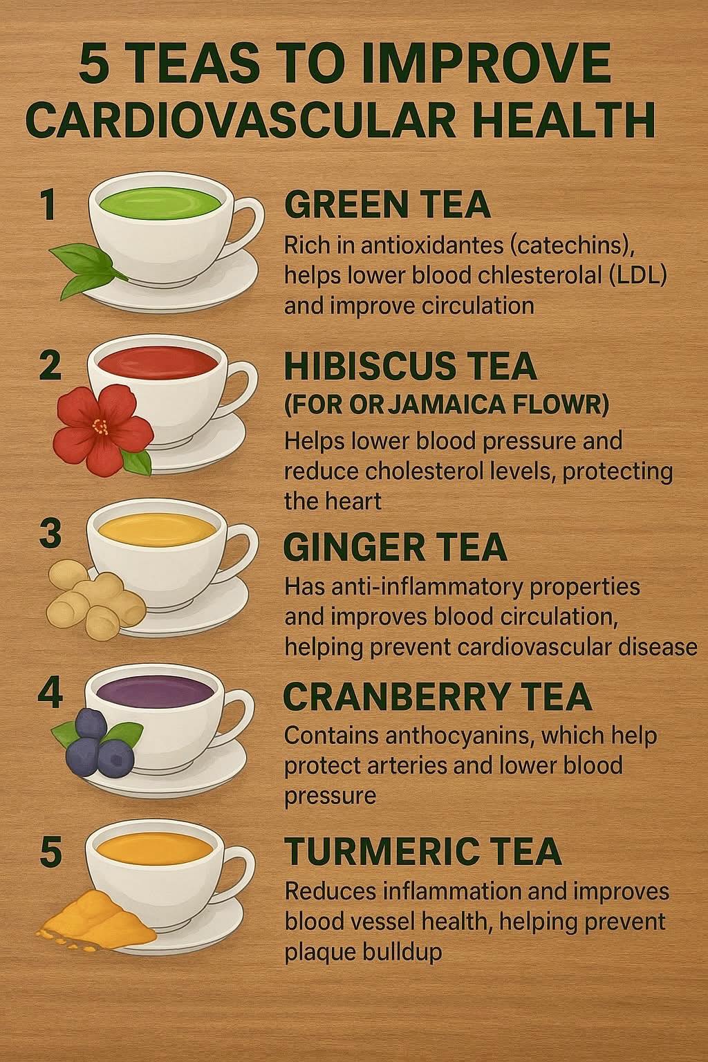 Myanmar - 5 Natural Teas That Improve Your Cardiovascular Health 👇👇 # ...