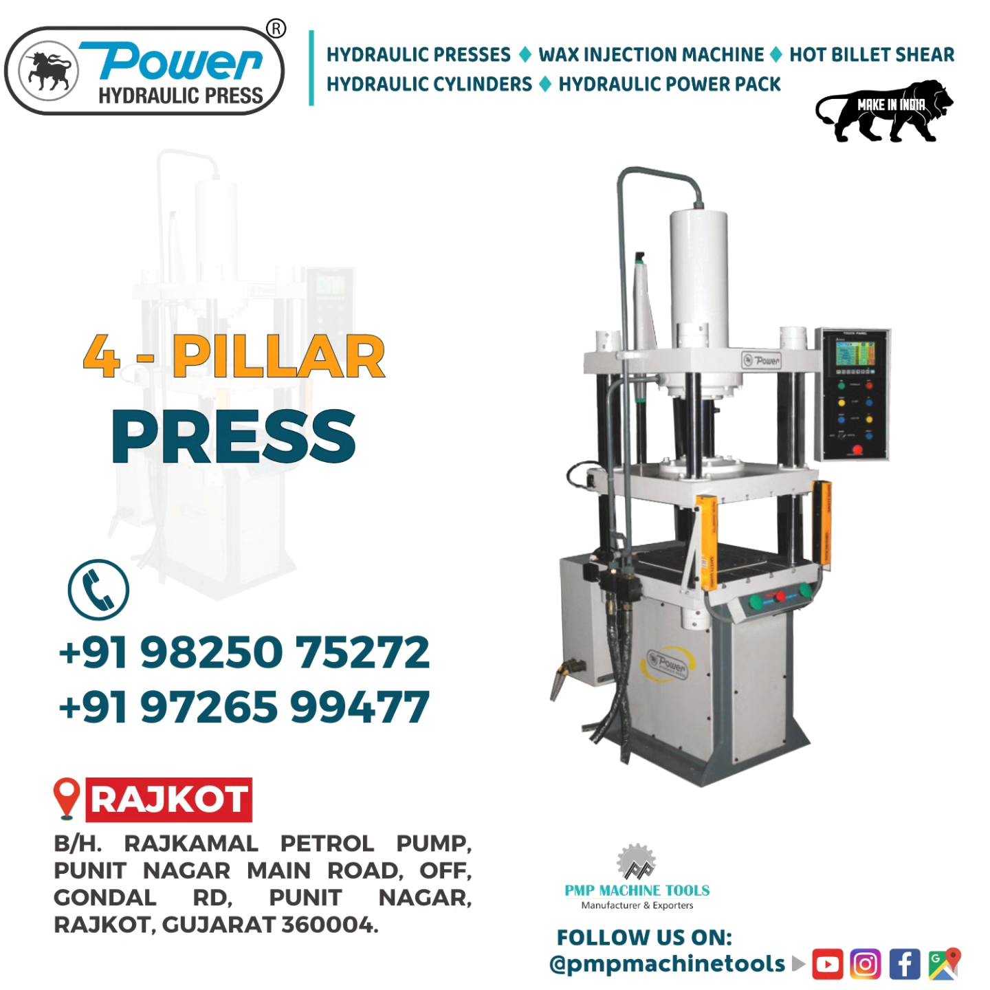 PMP machine Tools | Rajkot
