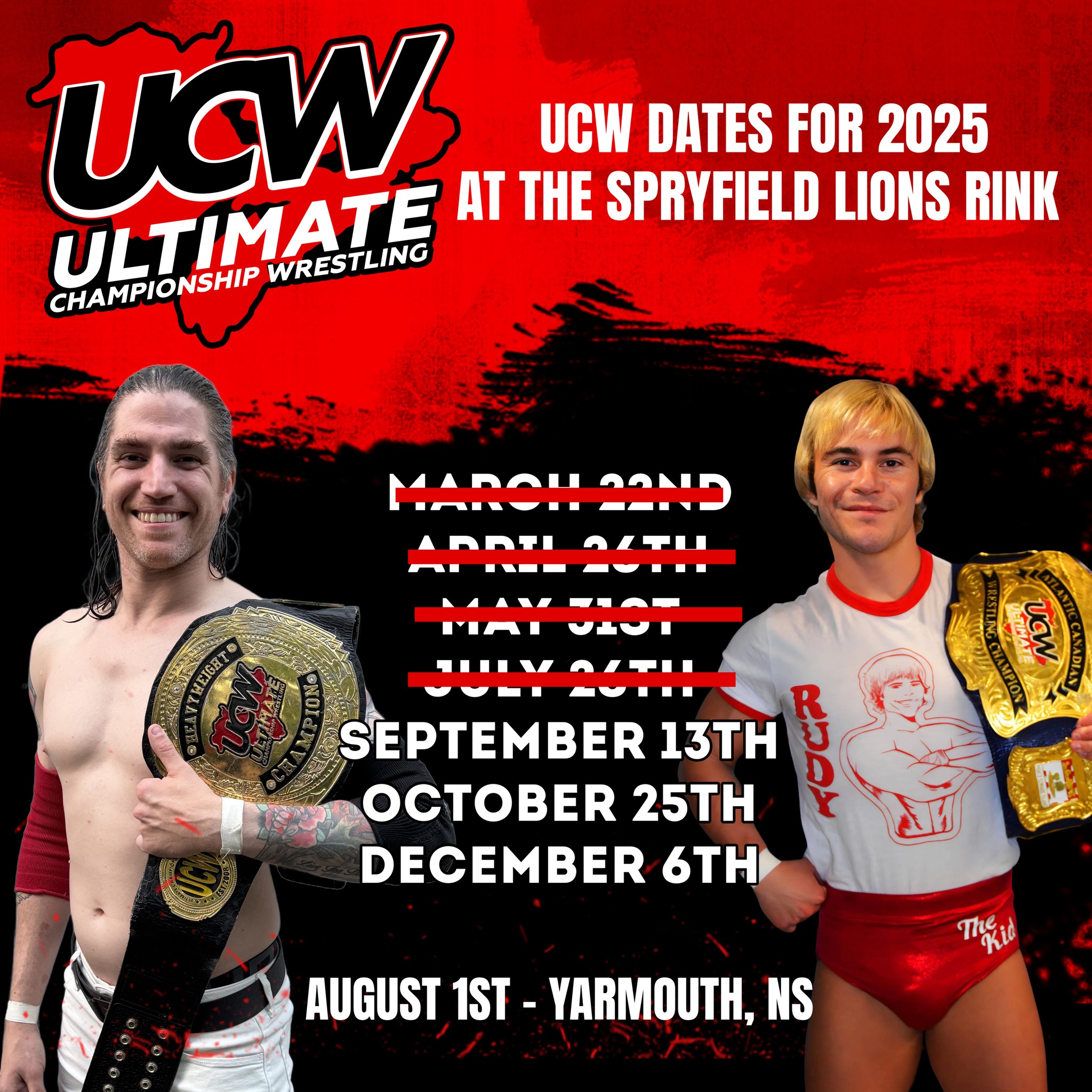 UCW - Ultimate Championship Wrestling | Facebook