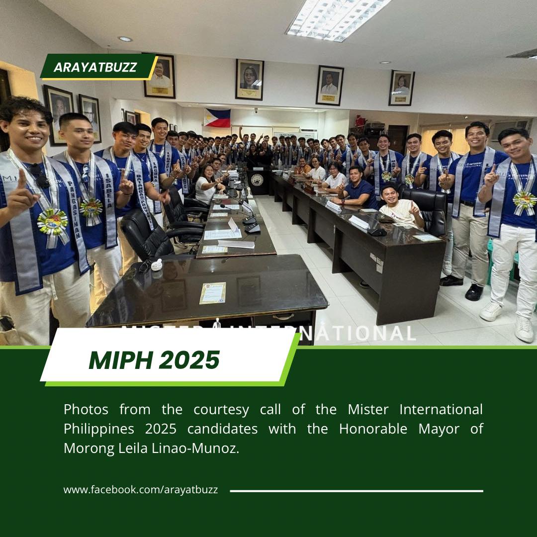 Arayat - Photos from the courtesy call of the Mister International ...