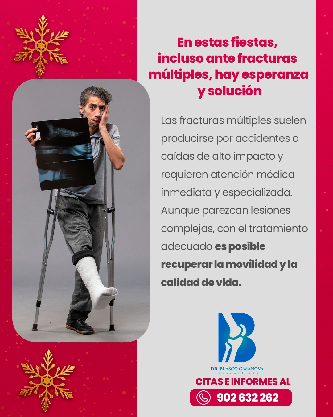 GuiaMedica.com.pe - 🎄 En estas fiestas, incluso ante fracturas ...