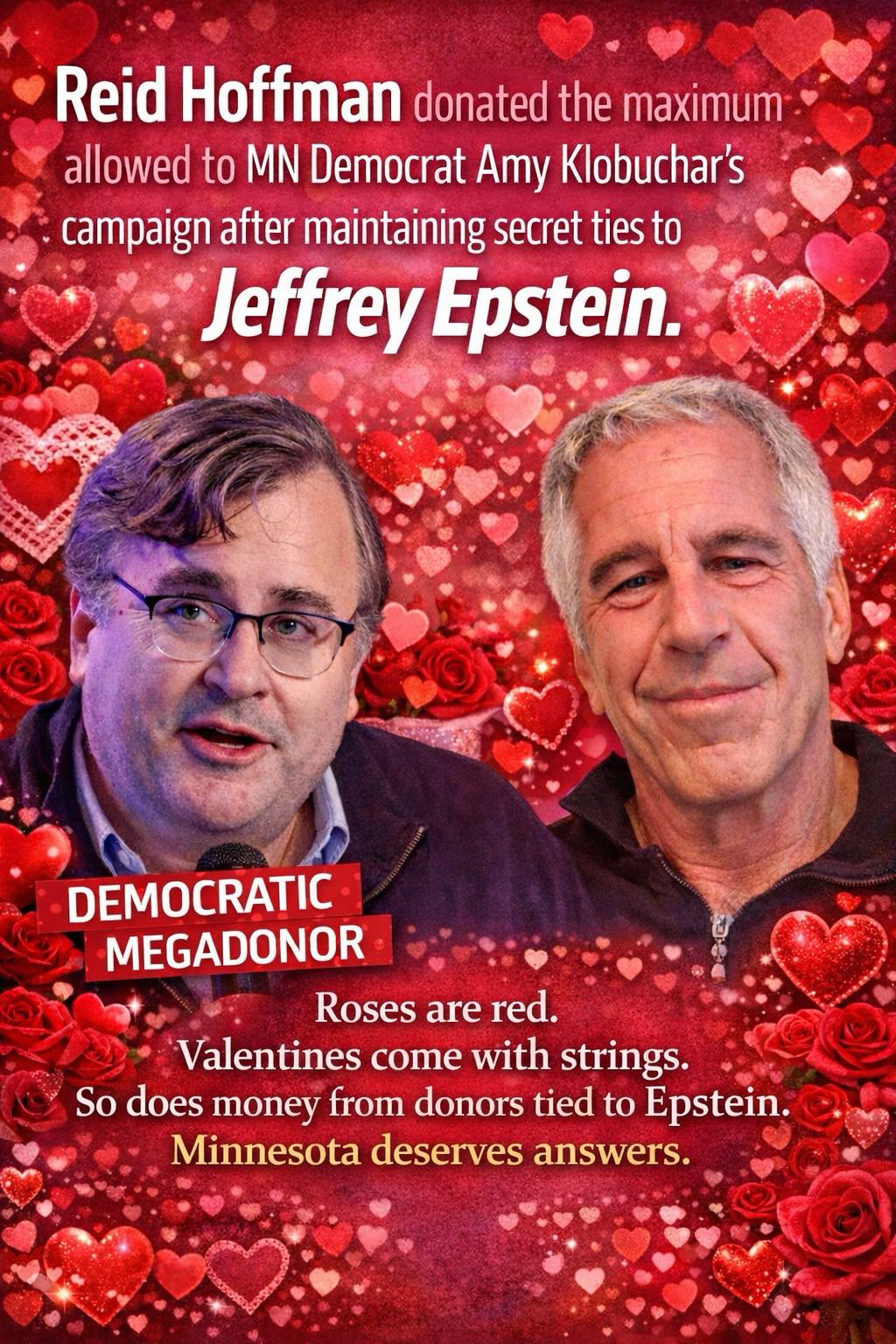 Republican - Meet Amy Klobuchar's billionaire Valentine, Reid Hoffman ...