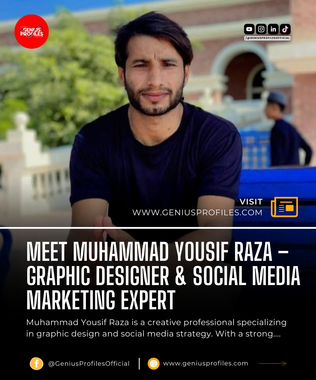 Genius Profiles - M. Yousif Raza is a creative... | Facebook