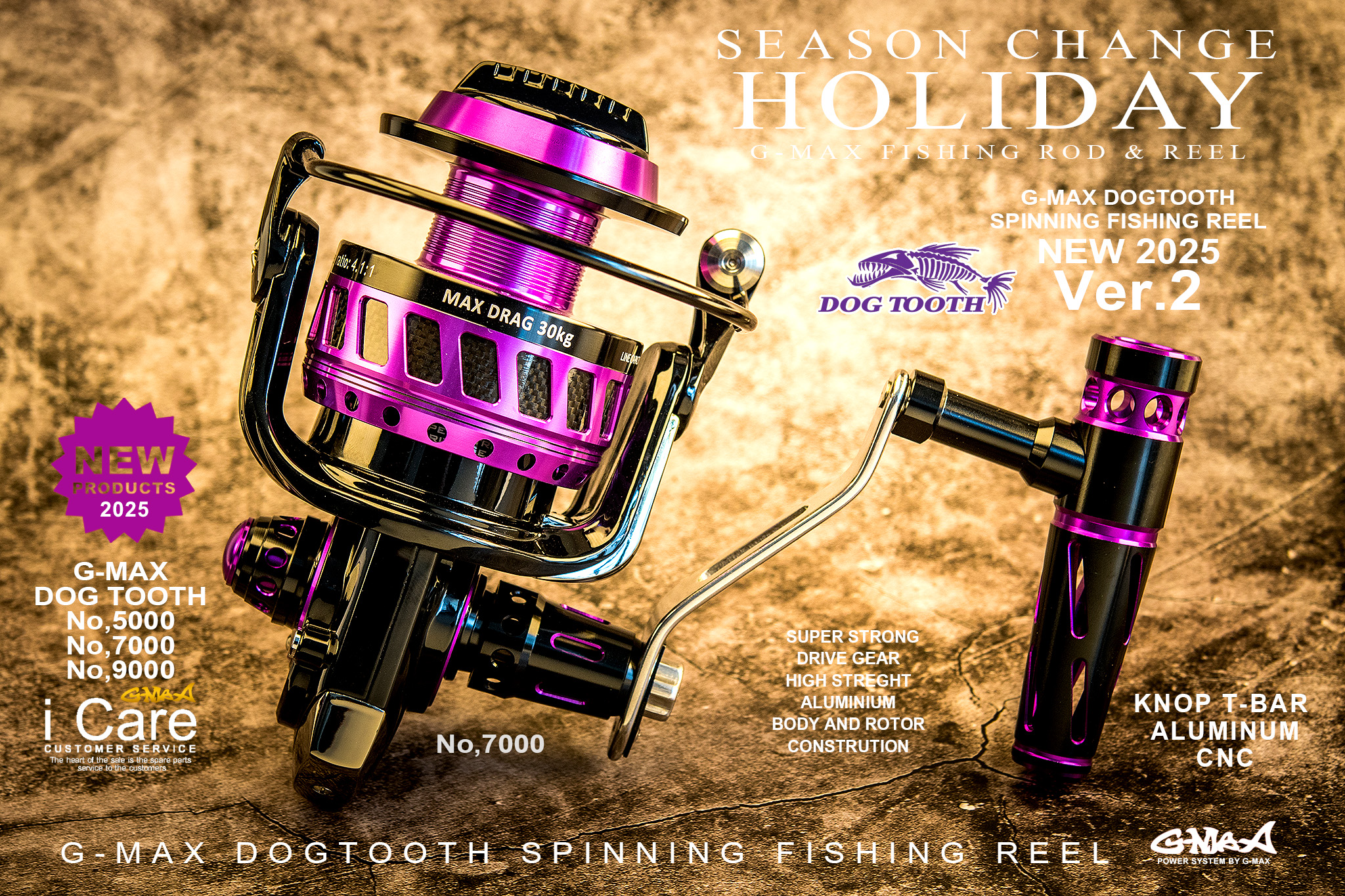 dogtooth fishing reel HAUT TON Vortex Baitcasting Reels, Saltwater Inshore Surf Trolling Reel, Round Baitcaster Up to 44LBS Powerful Max Drag, Conventional Reel for Catfish, Musky, Salmon(Gold, 40 Right Hand) reverse system Preparing for Giant DogTooth Tuna