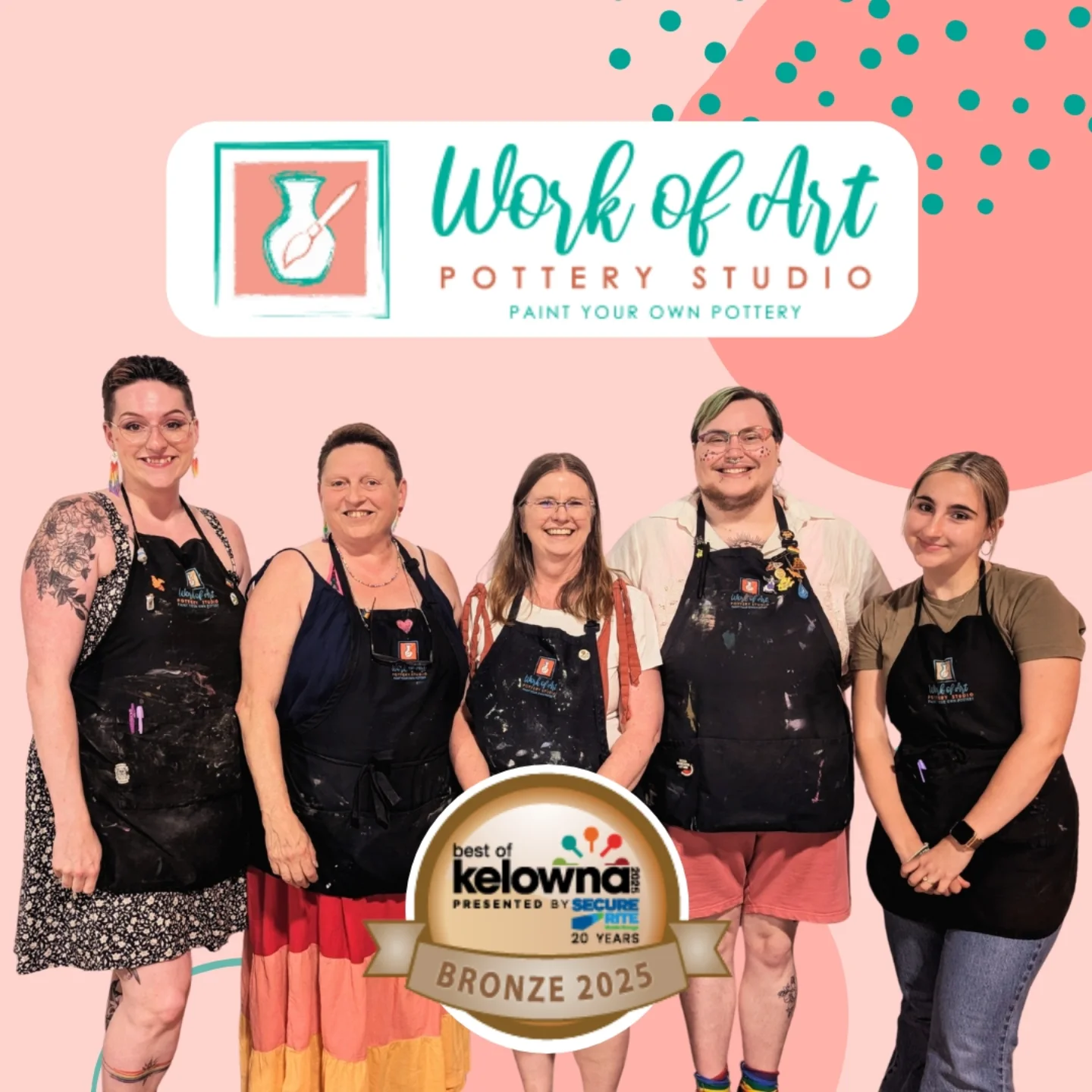Work of Art Pottery Studio | Kelowna BC