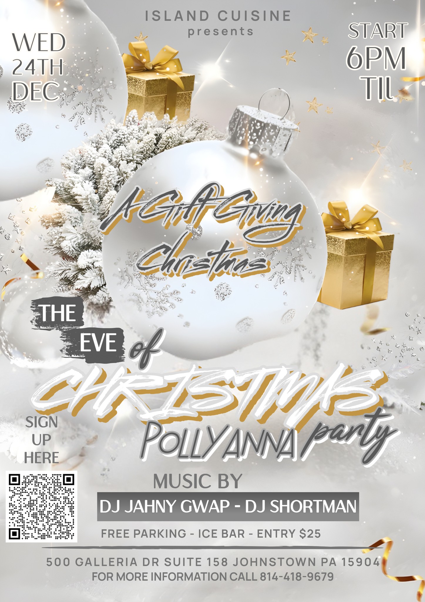 Island Cuisine 1st Annual Pollyanna (Secret Santa) Party