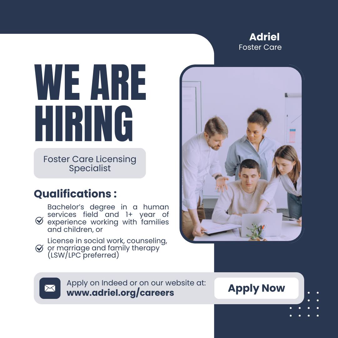 Visual Reference: Adriel Foster Care Family Preservation And Training Institute Added A