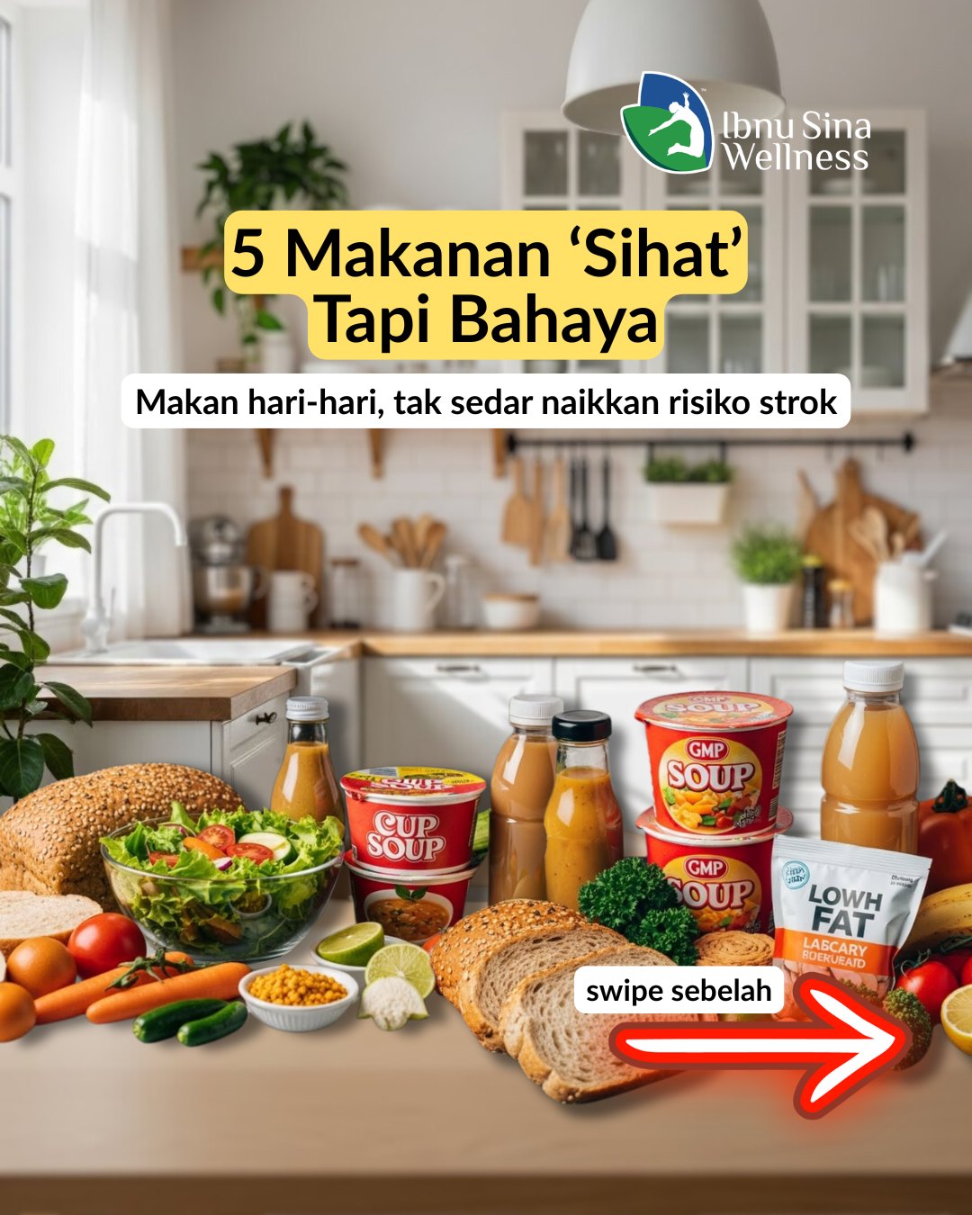 🚨 “LABEL SIHAT” Tapi Perlahan-Lahan... - Ibnu Sina Wellness | Facebook