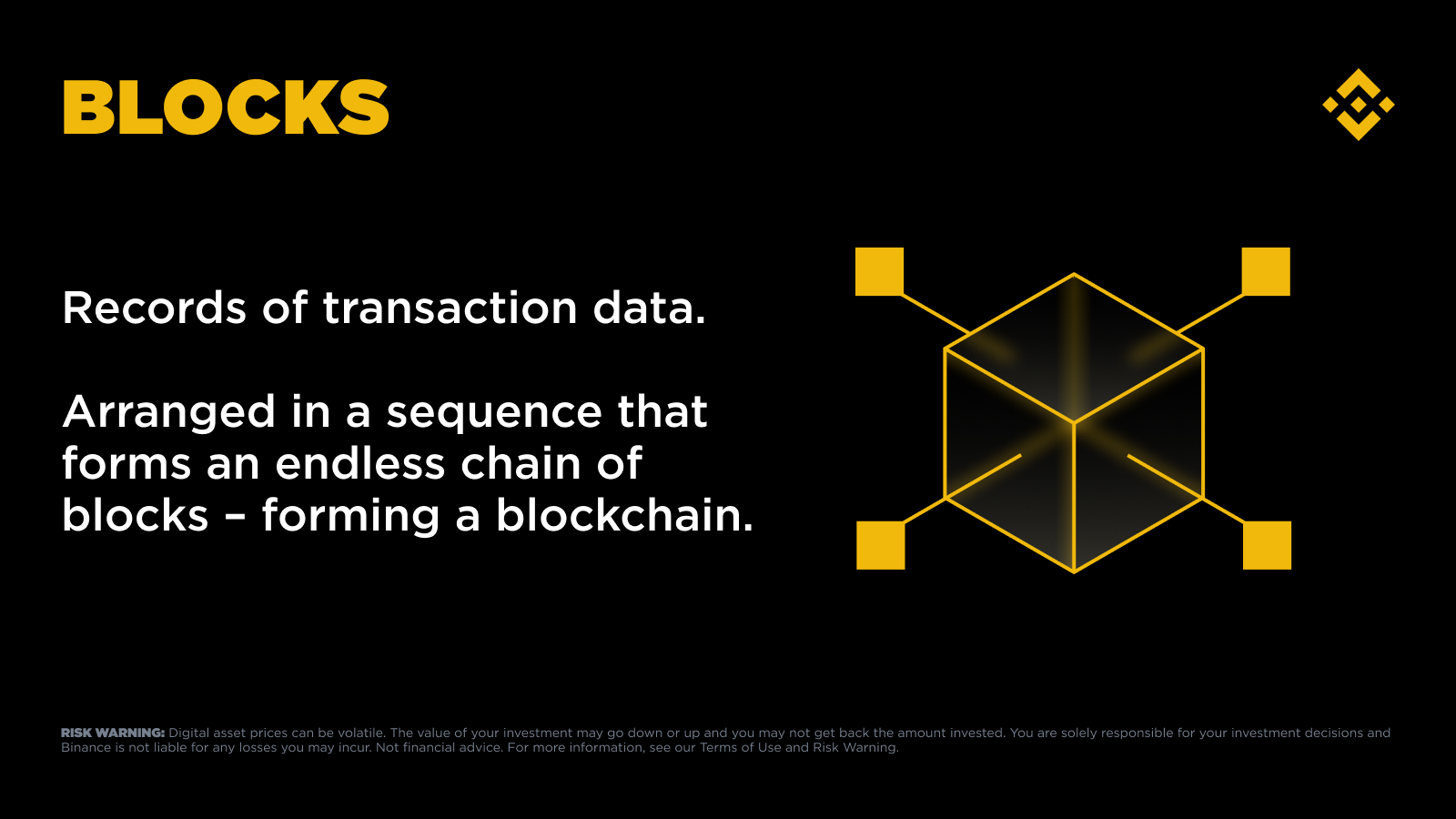 Binance - Blocks, simplified for you. 👇 | Facebook
