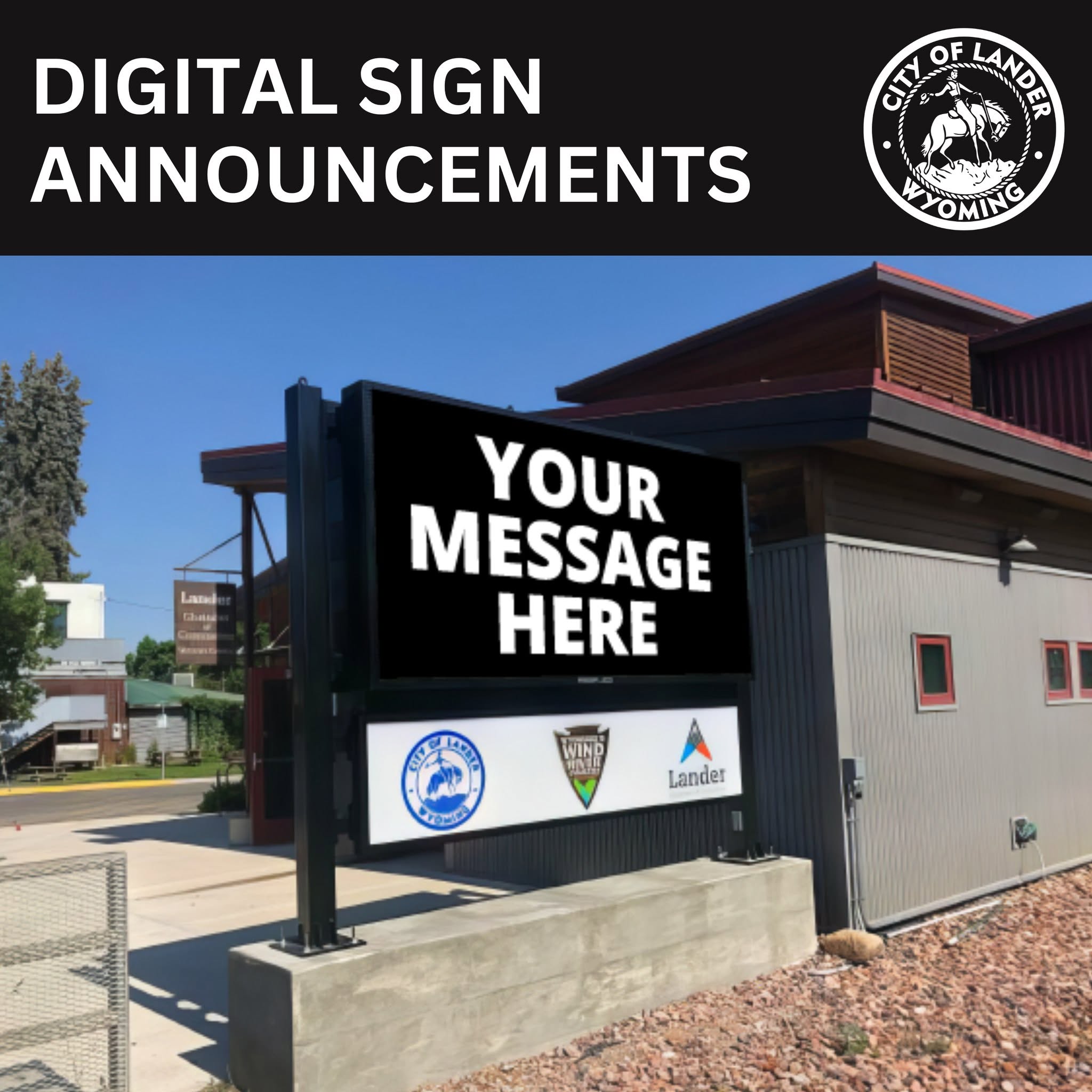 City - 🎉 Promote Your Event on Lander’s Digital Signs! 📣 Did you know ...