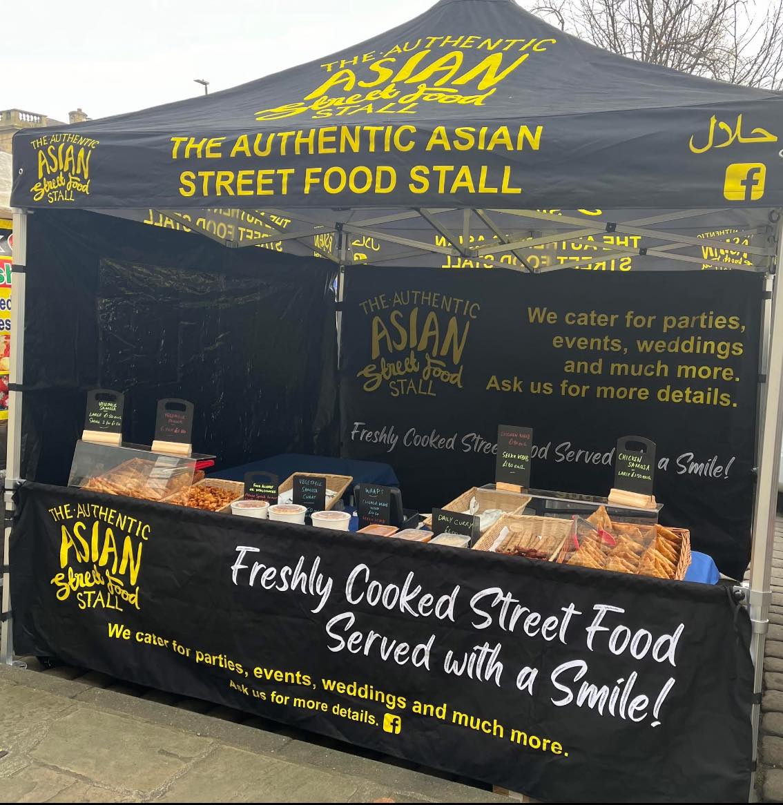 The Authentic Asian Street Food Stall