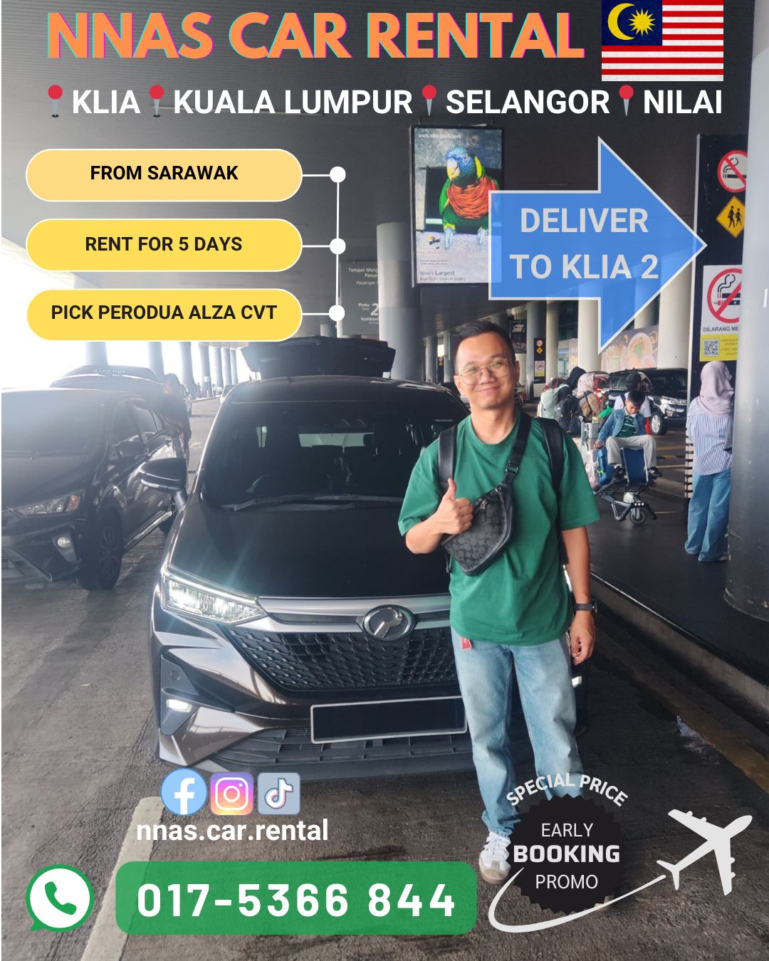 NNAS Car Rental KLIA / Kuala Lumpur / Selangor / Nilai | Nilai