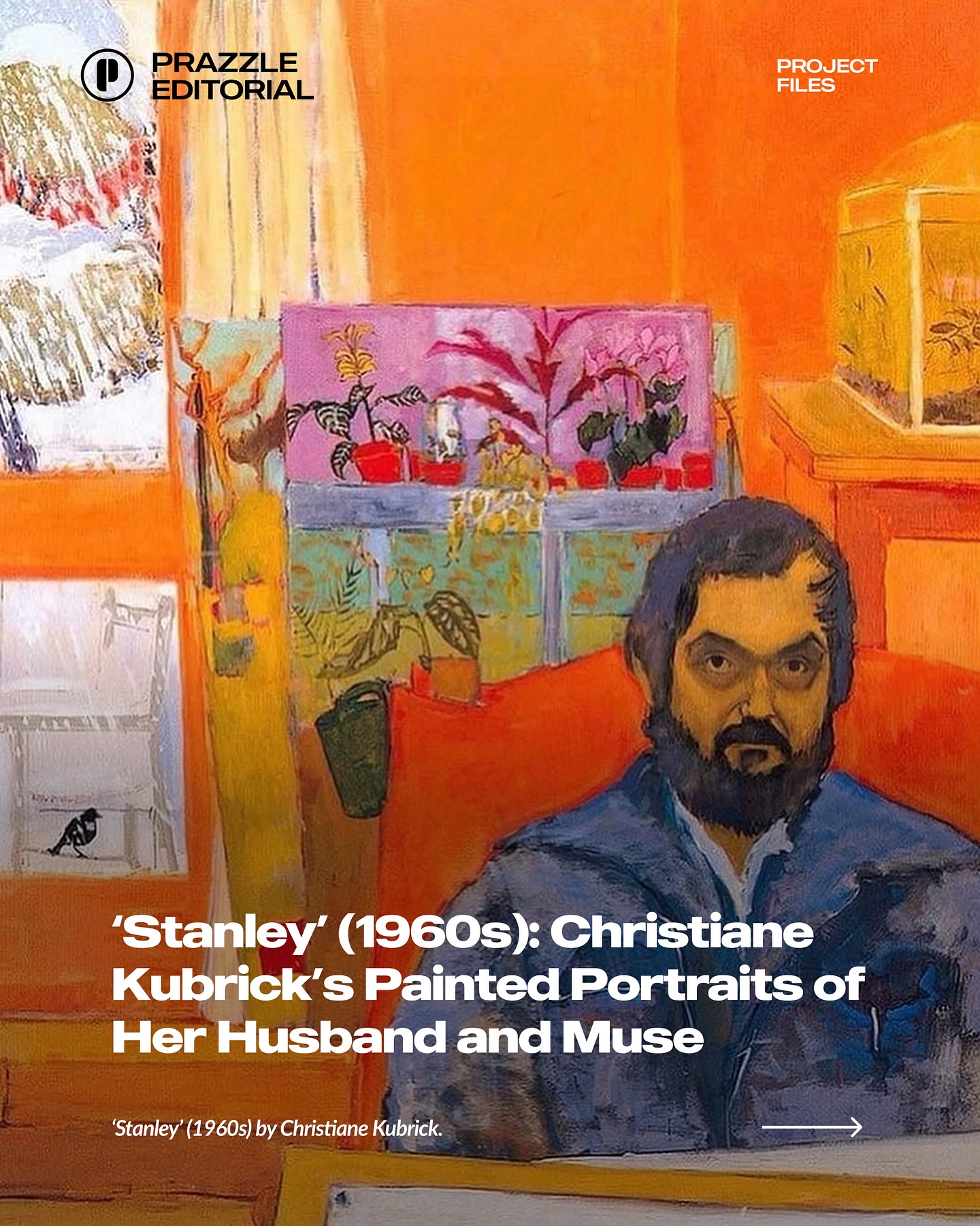 Christiane Kubrick's intimate portraits of Stanley Kubrick