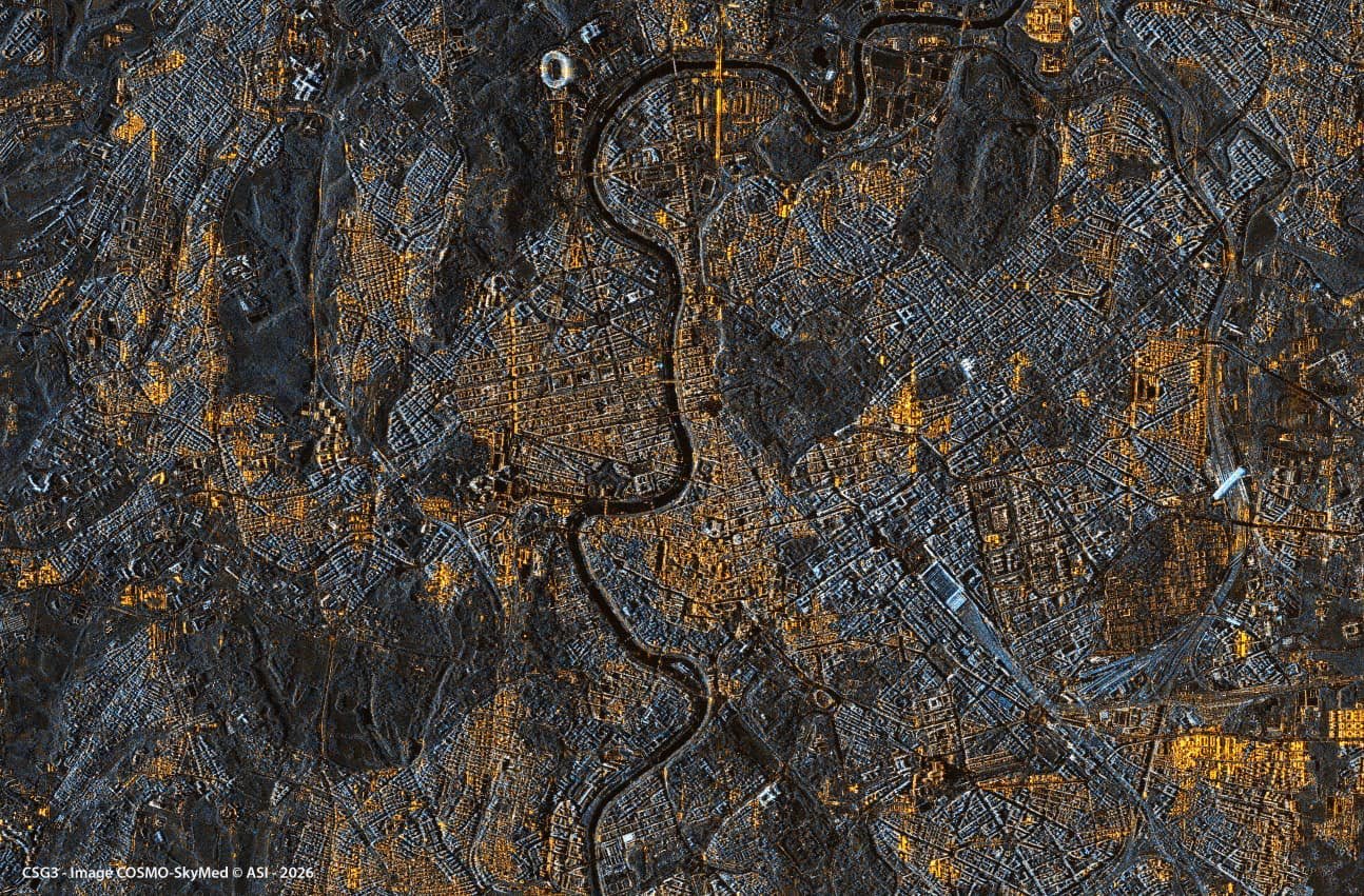 Embassy - EN Rome seen from space: all roads lead here 🌍 Rome, with its ...