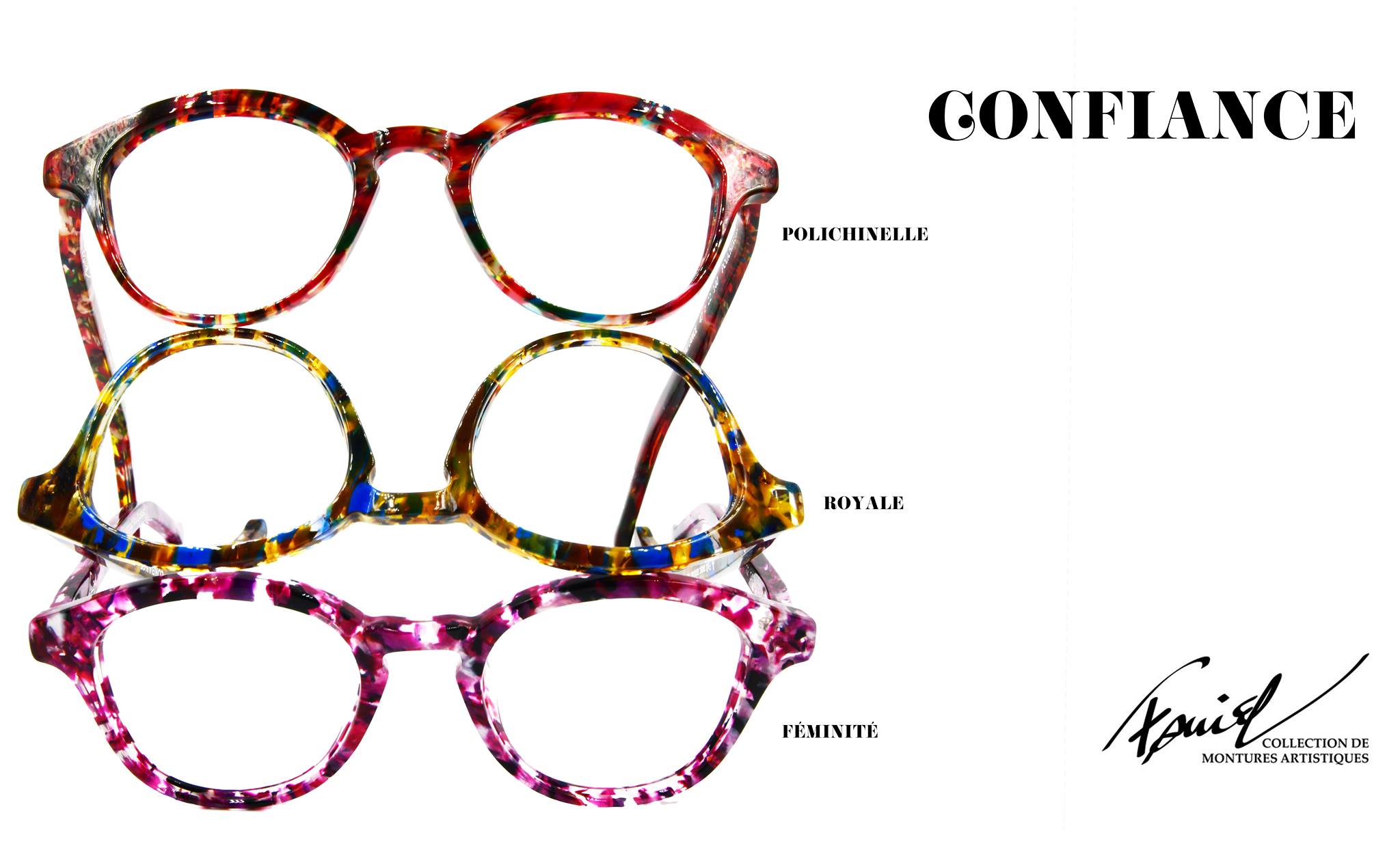 Faniel Eyewear - The new frame; CONFIANCE! Which colour...
