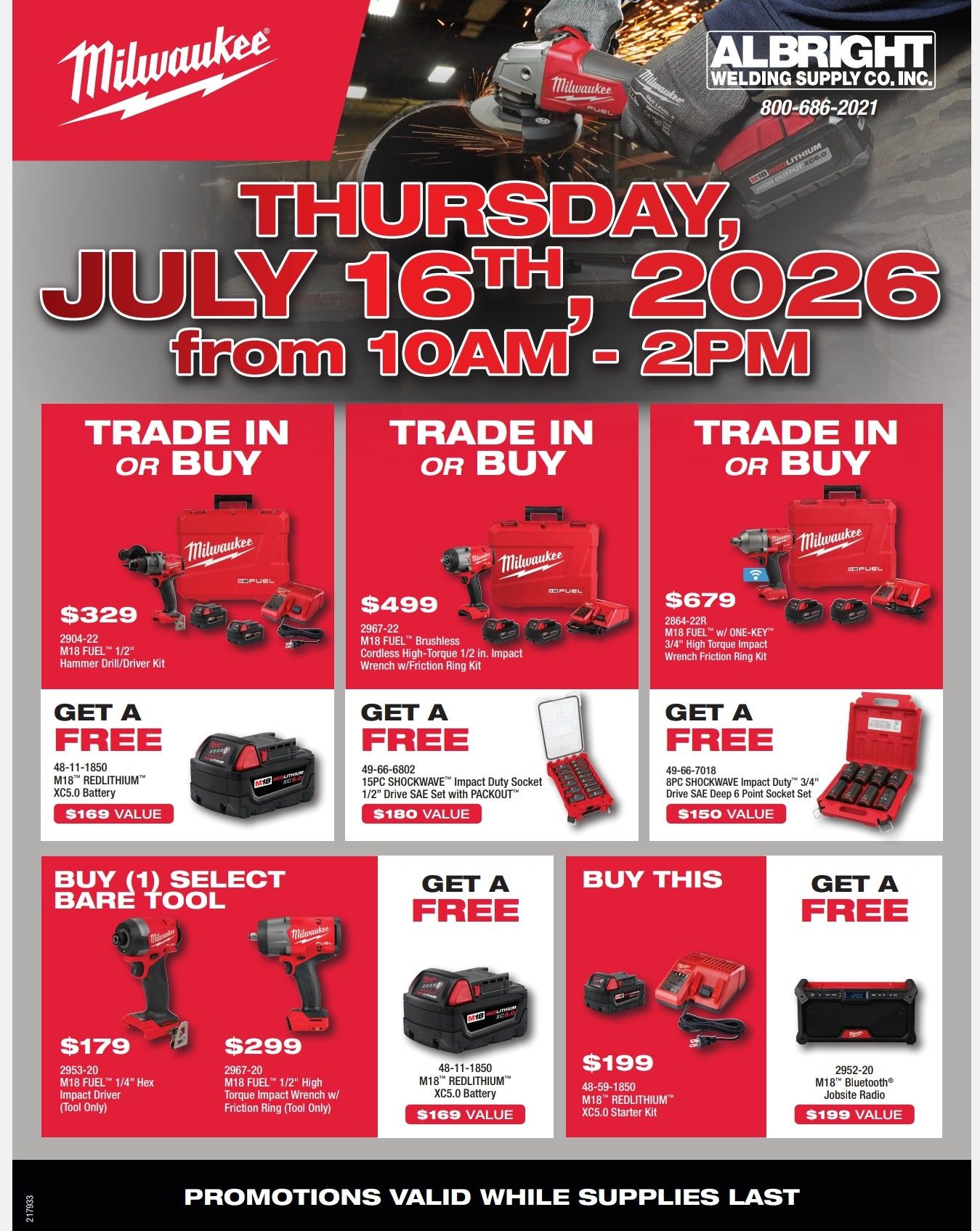Albright Welding Supply added a - Albright Welding Supply