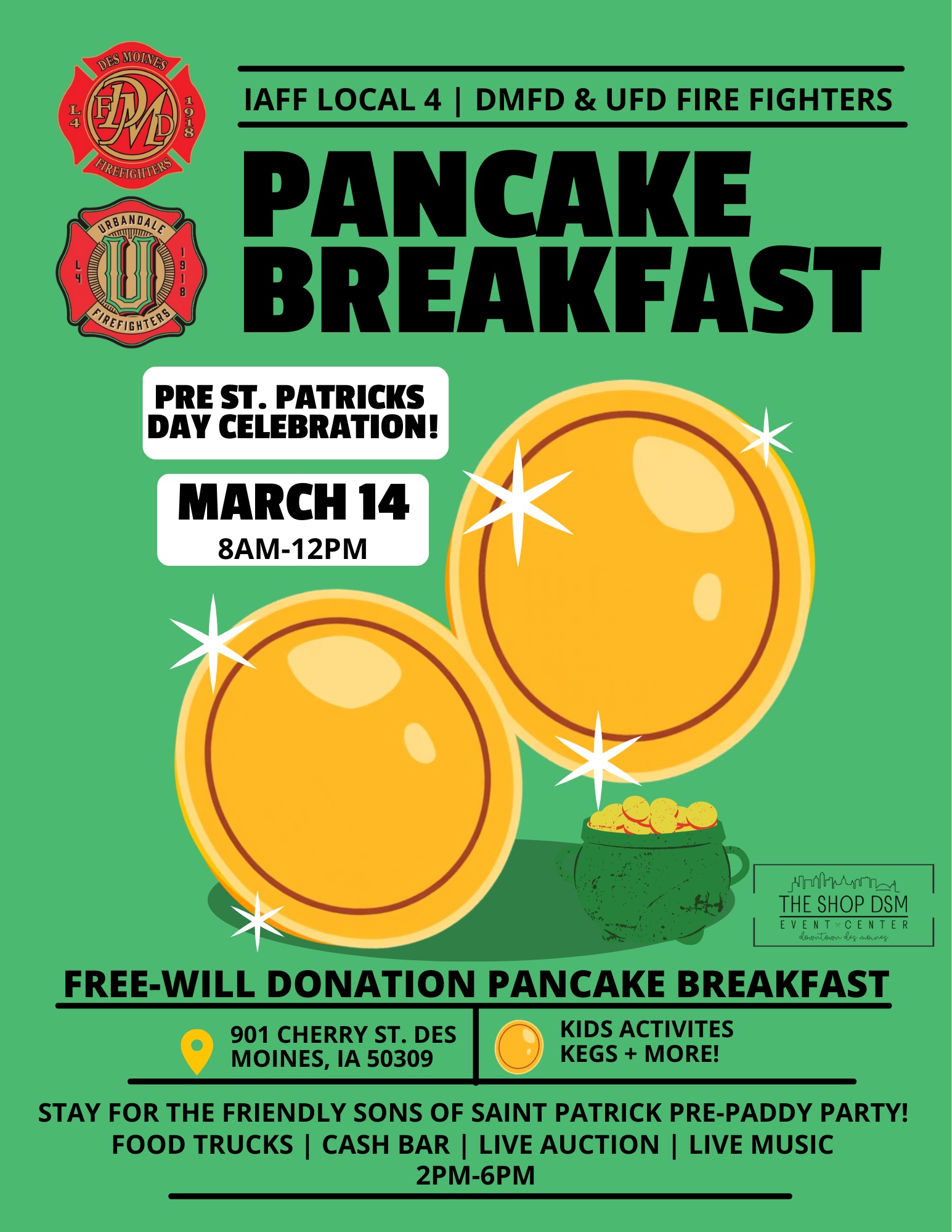 Local 4 DMFD + UFD Pancake Breakfast!