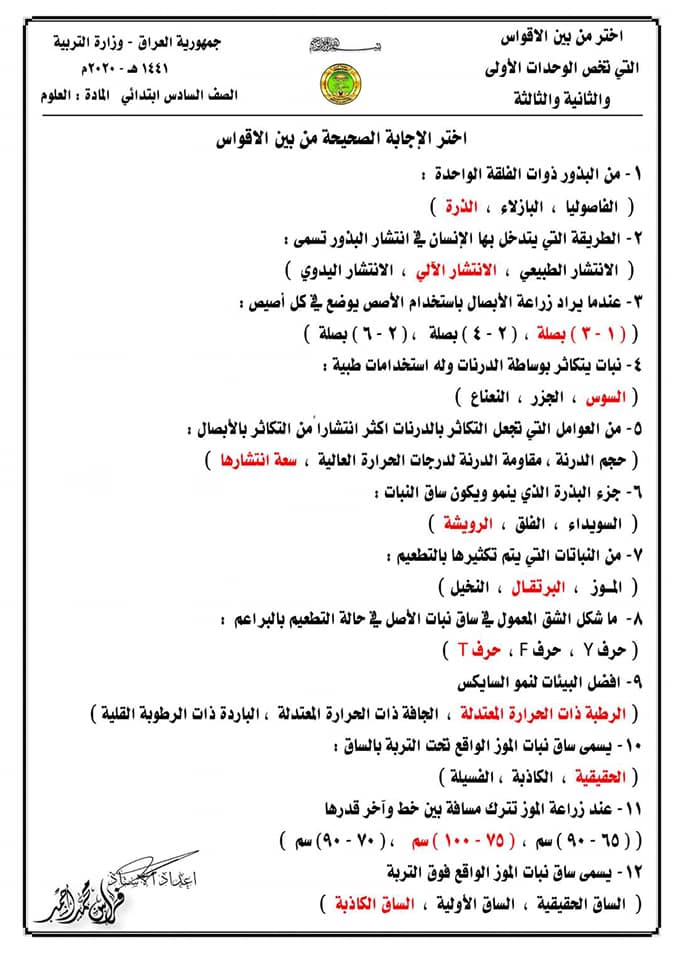 اختاري الاجابة الصحيحة من مدرسة هاجر الأبتدائيه للبنات Facebook