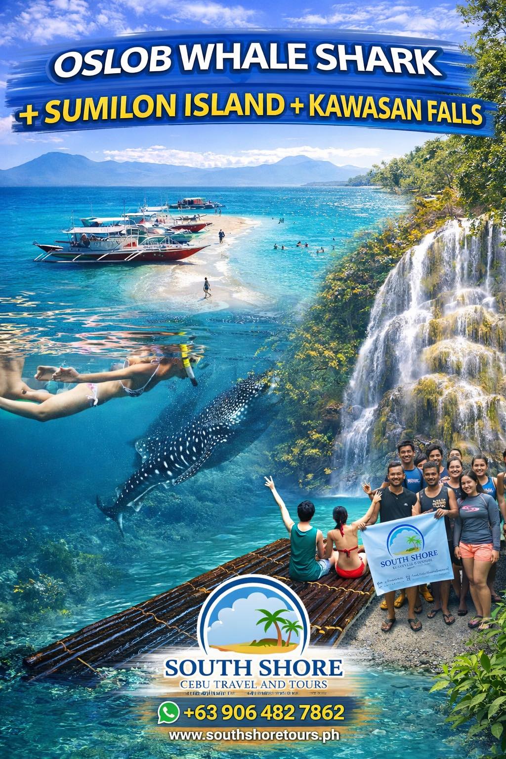 South - 🌊🐋 BOOK NOW! 🐋🌊 OSLOB WHALE SHARK + SUMILON ISLAND + KAWASAN ...