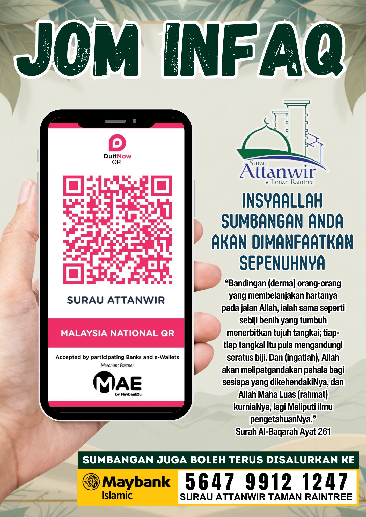 Surau Attanwir Taman Raintree | Batu Caves