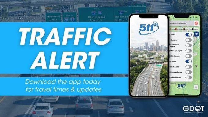 511 Georgia - **UPDATE: All lanes are clear** HALL CO.-... | Facebook