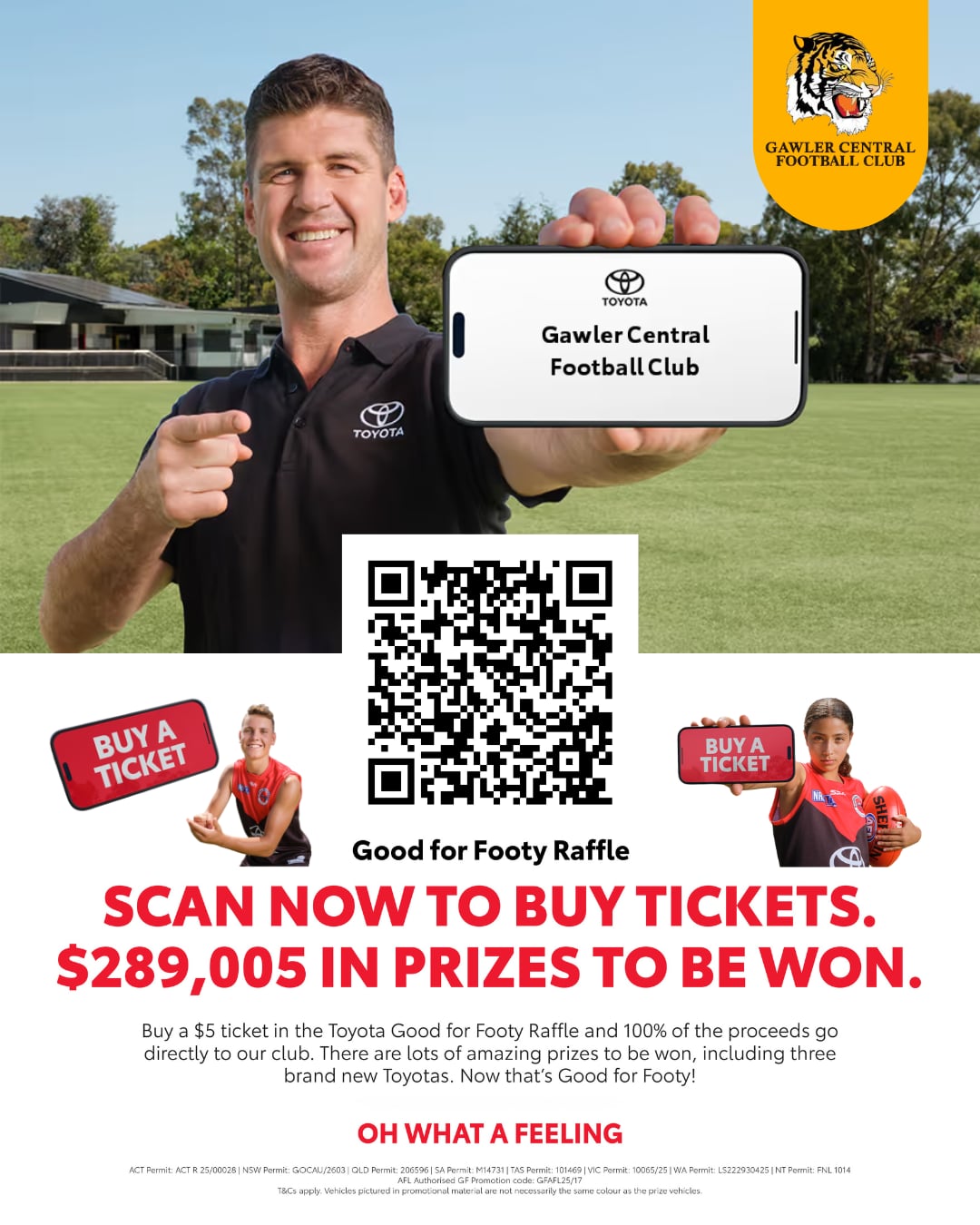 Gawler - 🚗 Support the Tigers in the 2025 Toyota Good for Footy Raffle ...