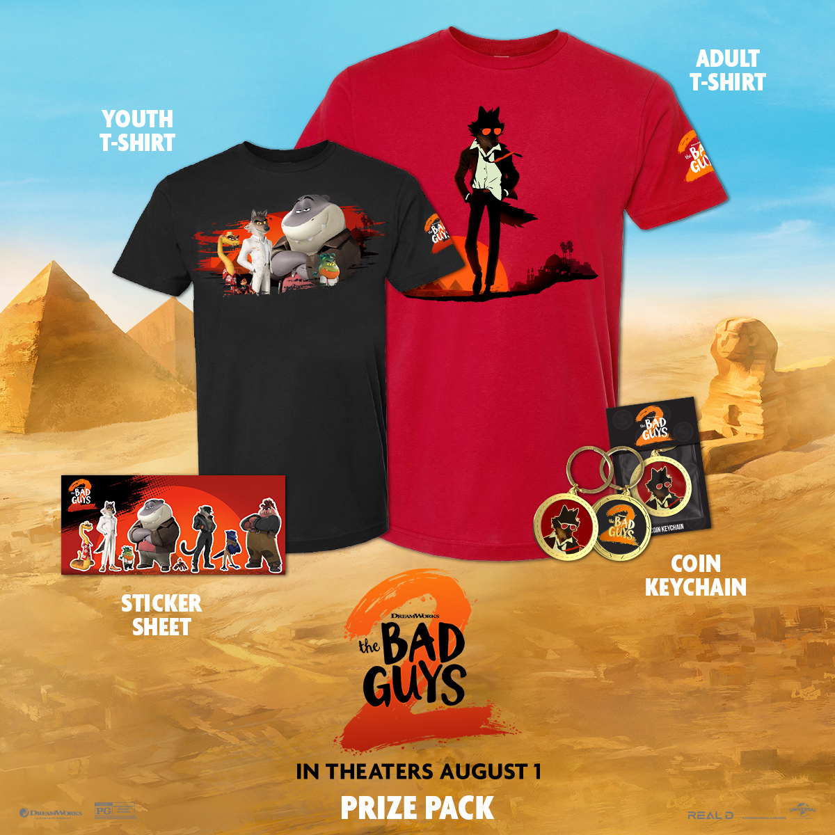 New Bad Guys 2 collectibles are here!