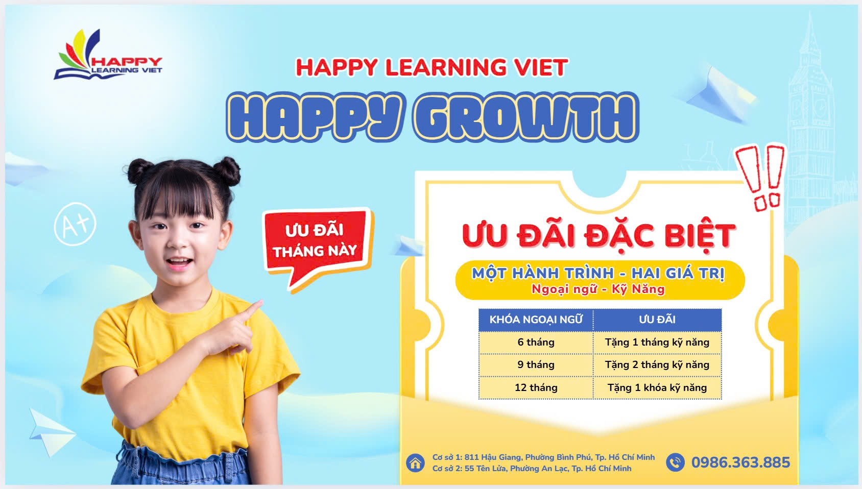 Happy learning Việt-Ngoại ngữ Vui Sáng tạo | Ho Chi Minh City