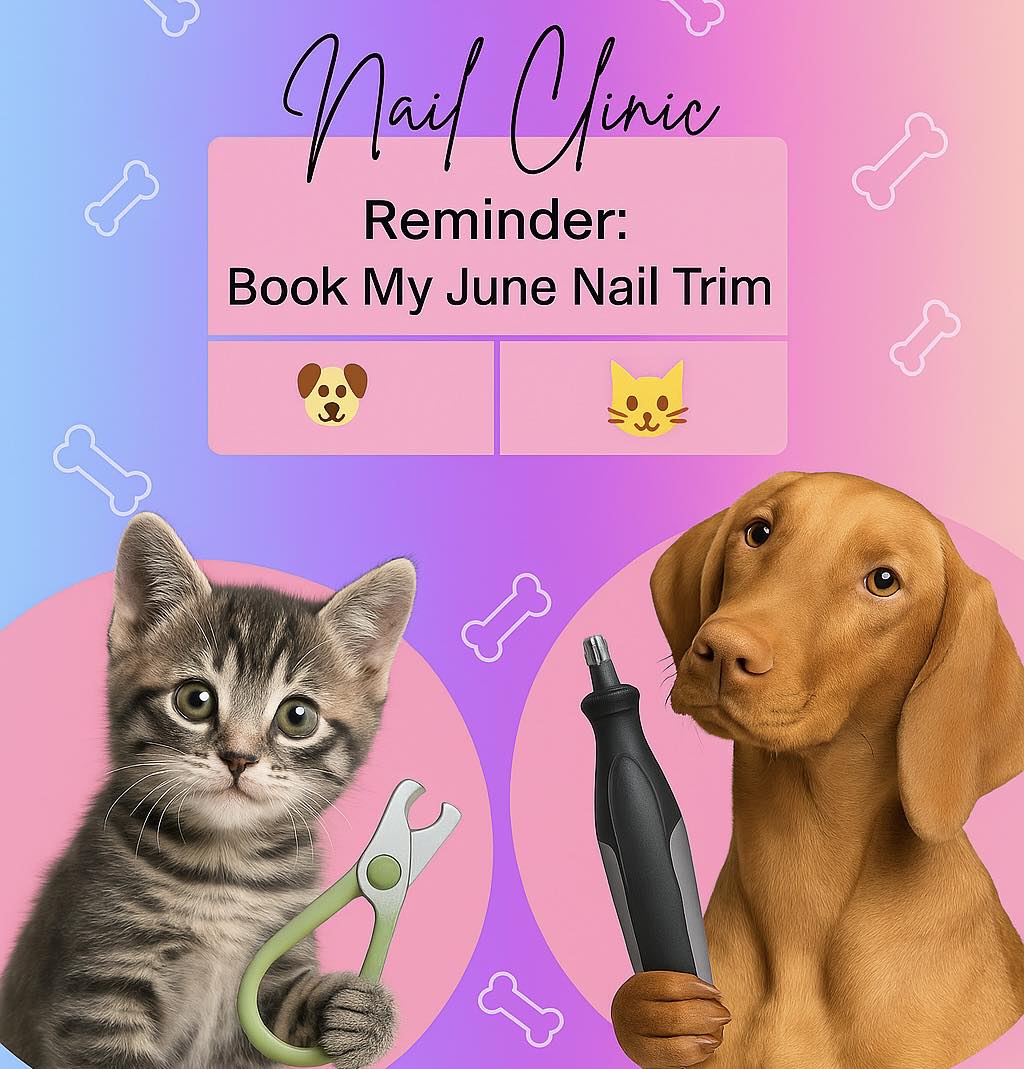 The Muddy - 🌞🐶The JUNE 22nd nail clinic is now available to book!!🐱🌞 ...