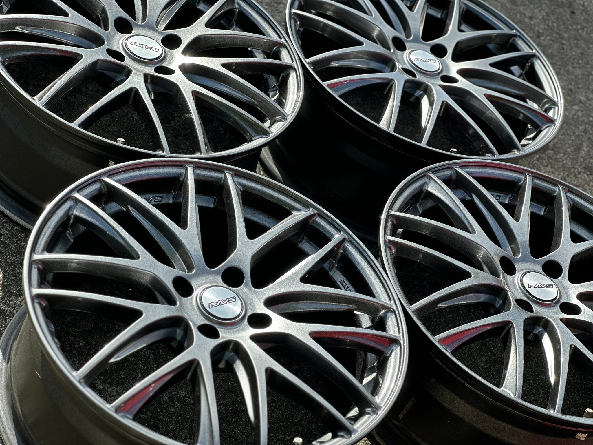 RAYS Sebring Gem Crossfade Made in Japan🇯🇵 Size/width• 17x7 Hole