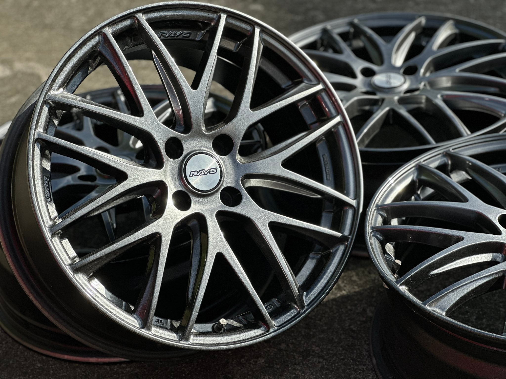 RAYS Sebring Gem Crossfade Made in Japan🇯🇵 Size/width• 17x7 Hole