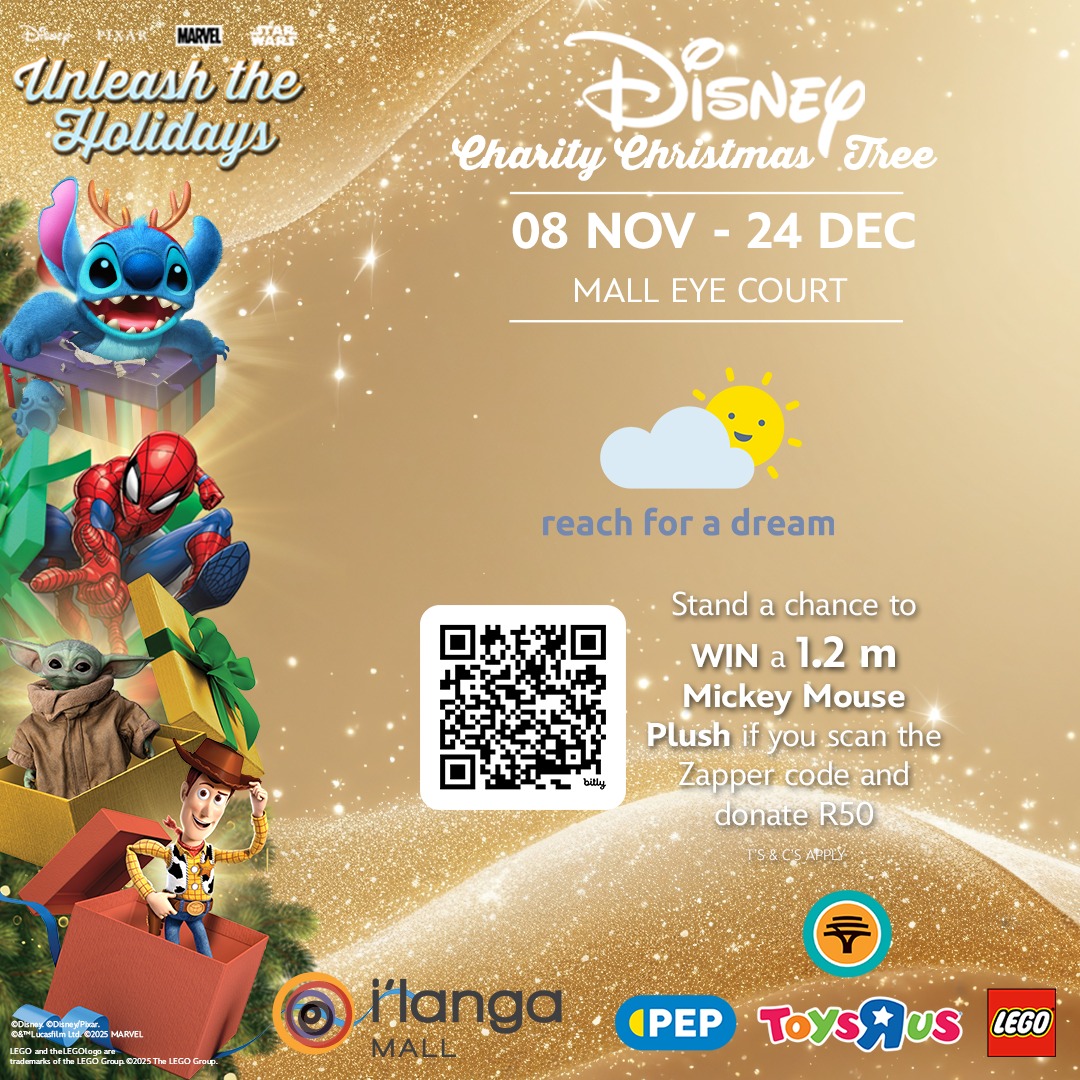 Ilanga - Stand a chance to WIN a 1.2 m Mickey Mouse Plush! Scan the ...