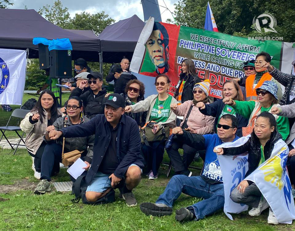 Rappler - Supporters of former president Rodrigo Duterte gather in The ...