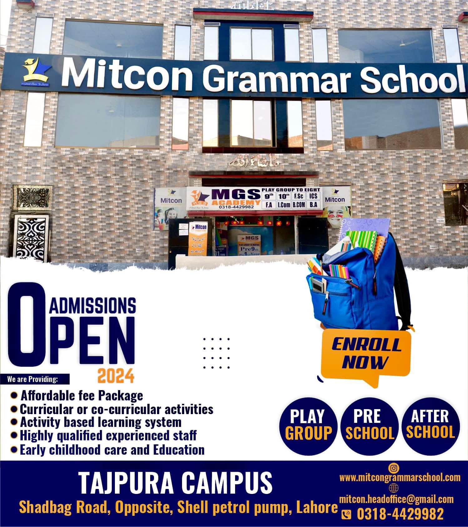 Mitcon - *ADMISSIONS OPEN 2022-2023* We offer activity based learning ...