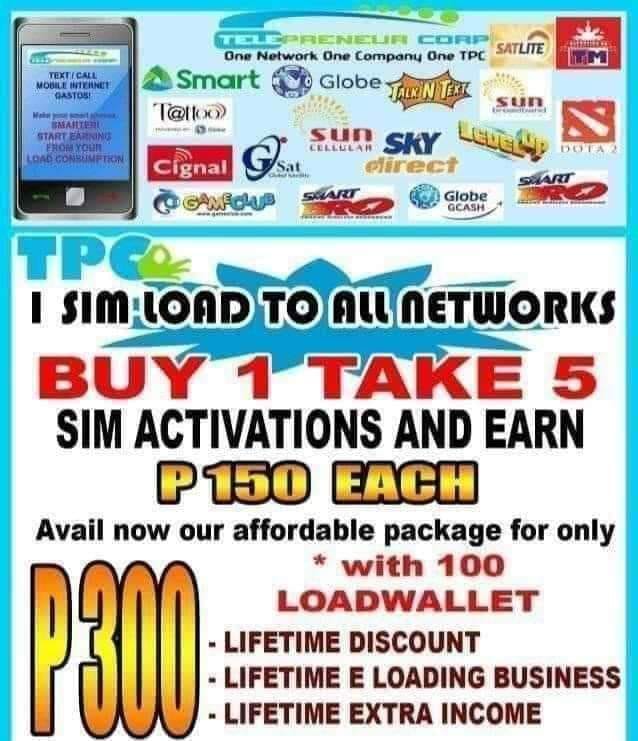 1 Sim Load to All Network by sheryl