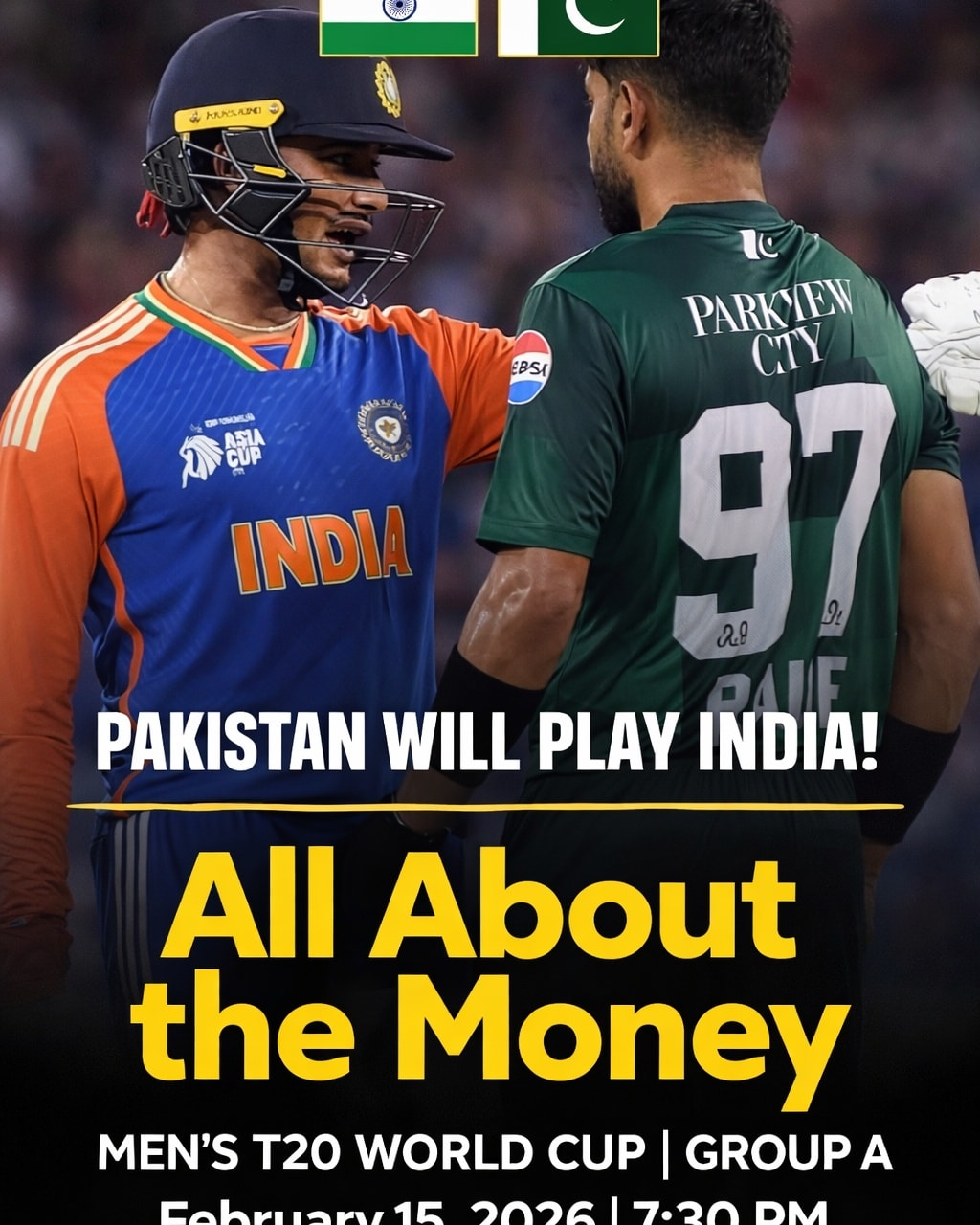 Daily - 🚨🏏 INDIA 🇮🇳 vs PAKISTAN 🇵🇰 — IT’S OFFICIAL! 🏏🚨 After all the ...
