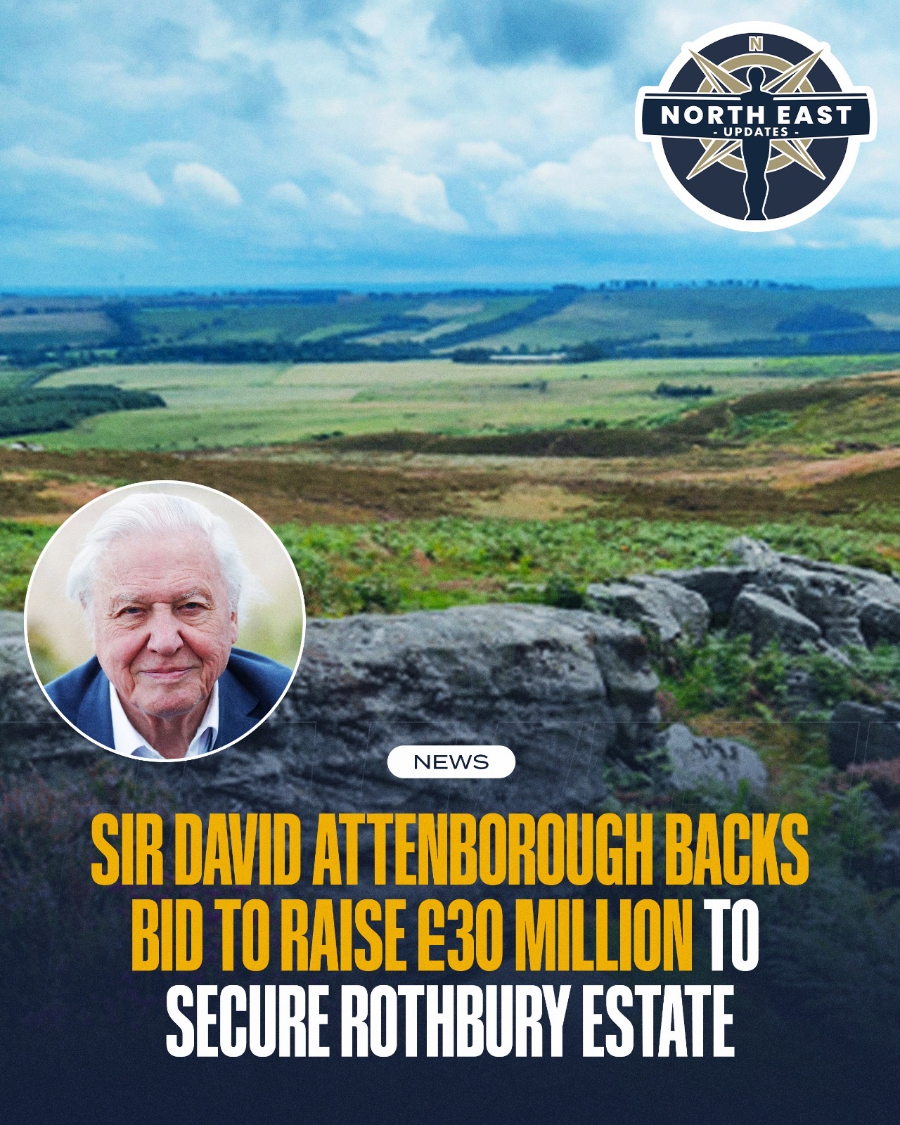 🚨 Sir David Attenborough is backing a... - North East Updates | Facebook