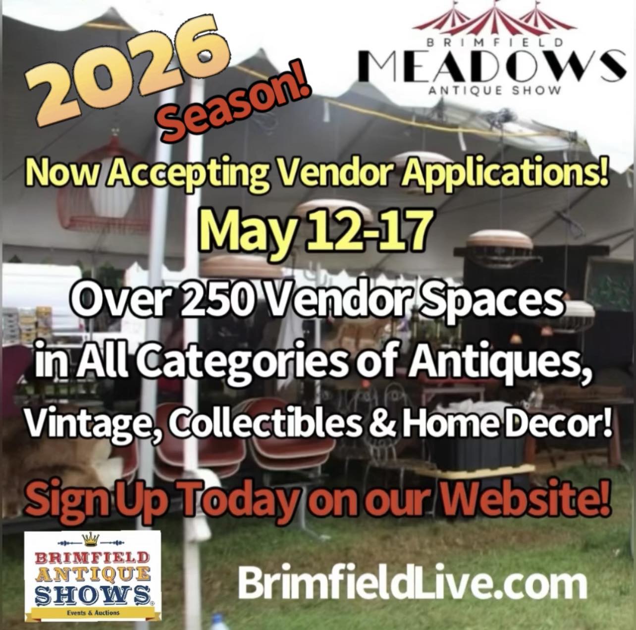 Brimfield - We are excited to announce that we are now accepting vendor ...