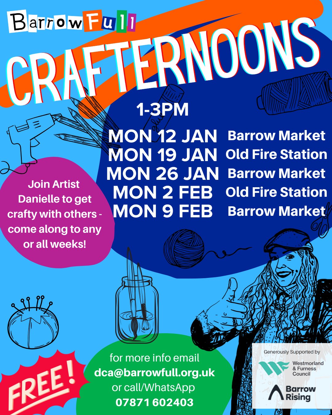 Barrow BID - Get crafty in 2026! Join BarrowFull's... | Facebook