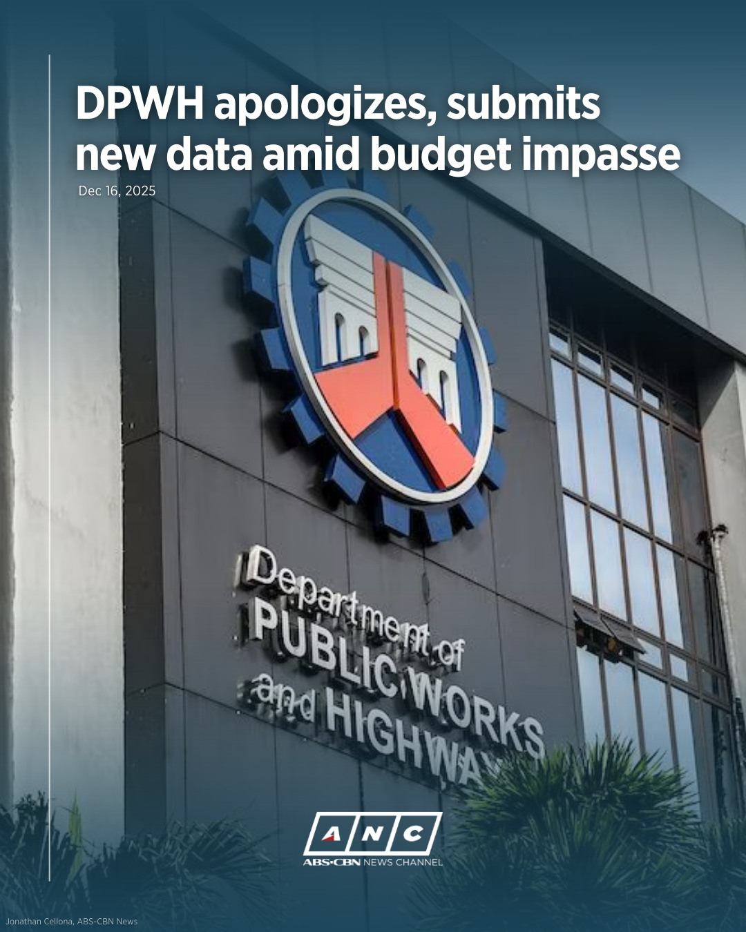 ANC 24/7 - The Department of Public Works and Highways has... | Facebook