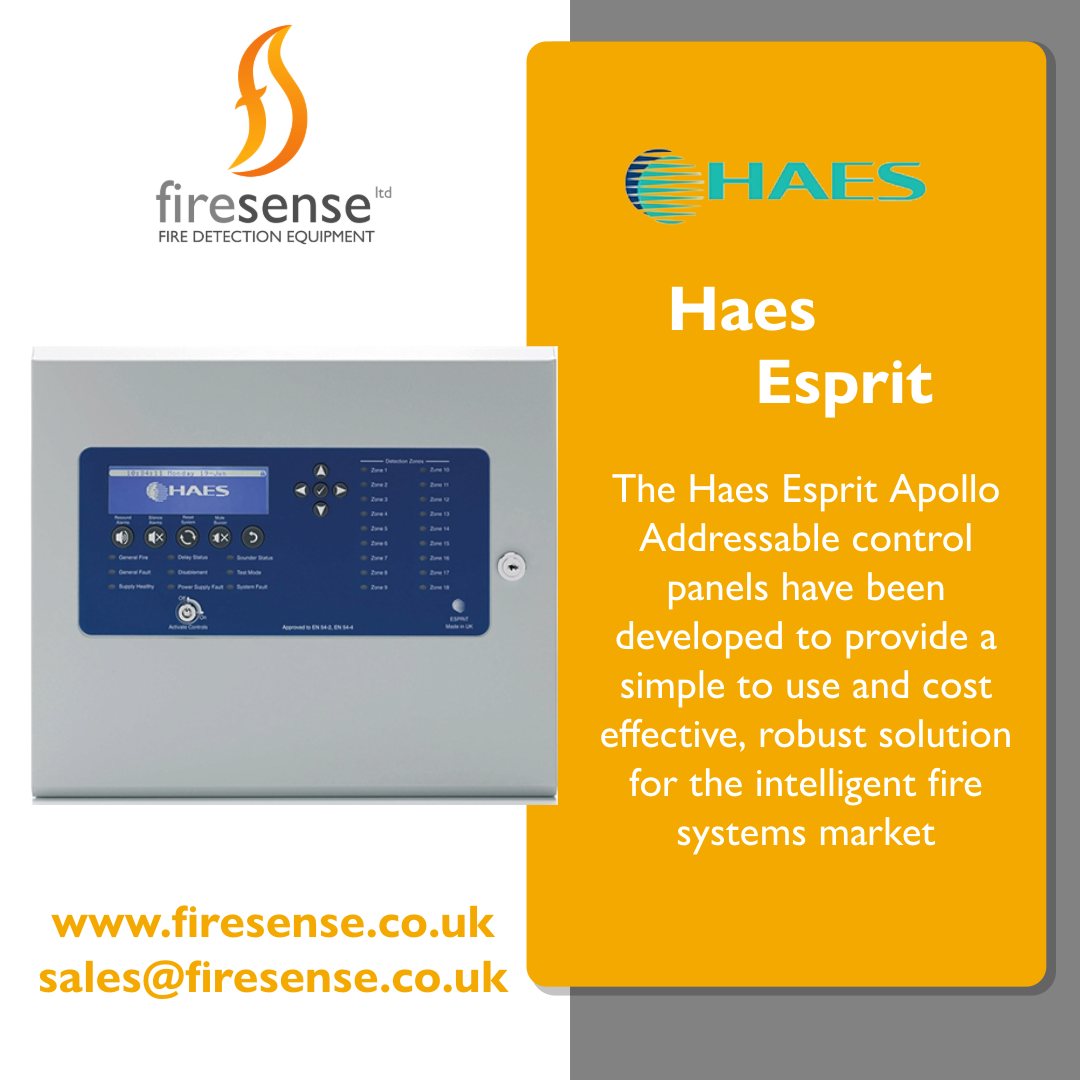 The Haes Technologies Esprit Apollo... - Firesense Limited | Facebook