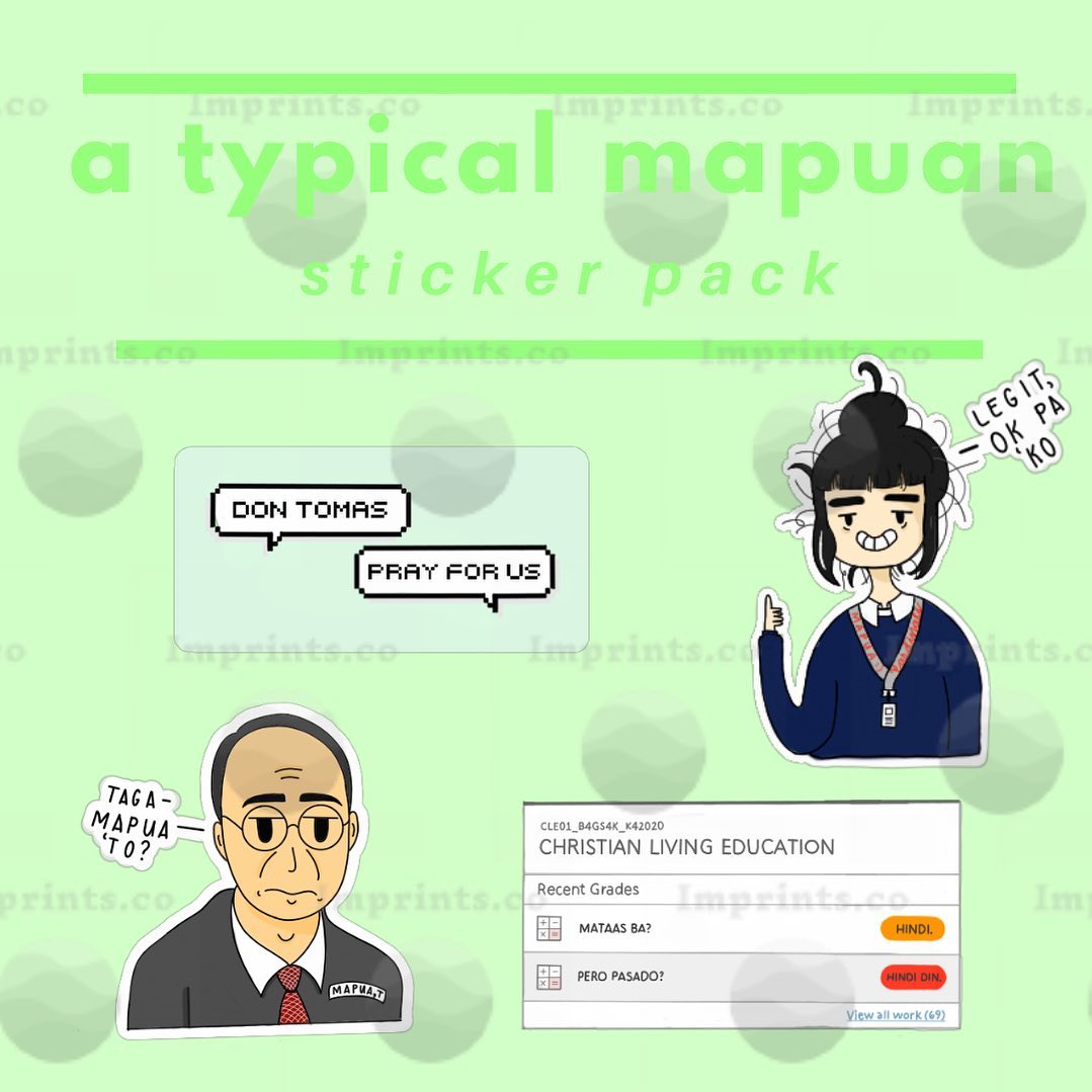 Imprints.co - a typical mapuan sticker packs! DISCLAIMER:...